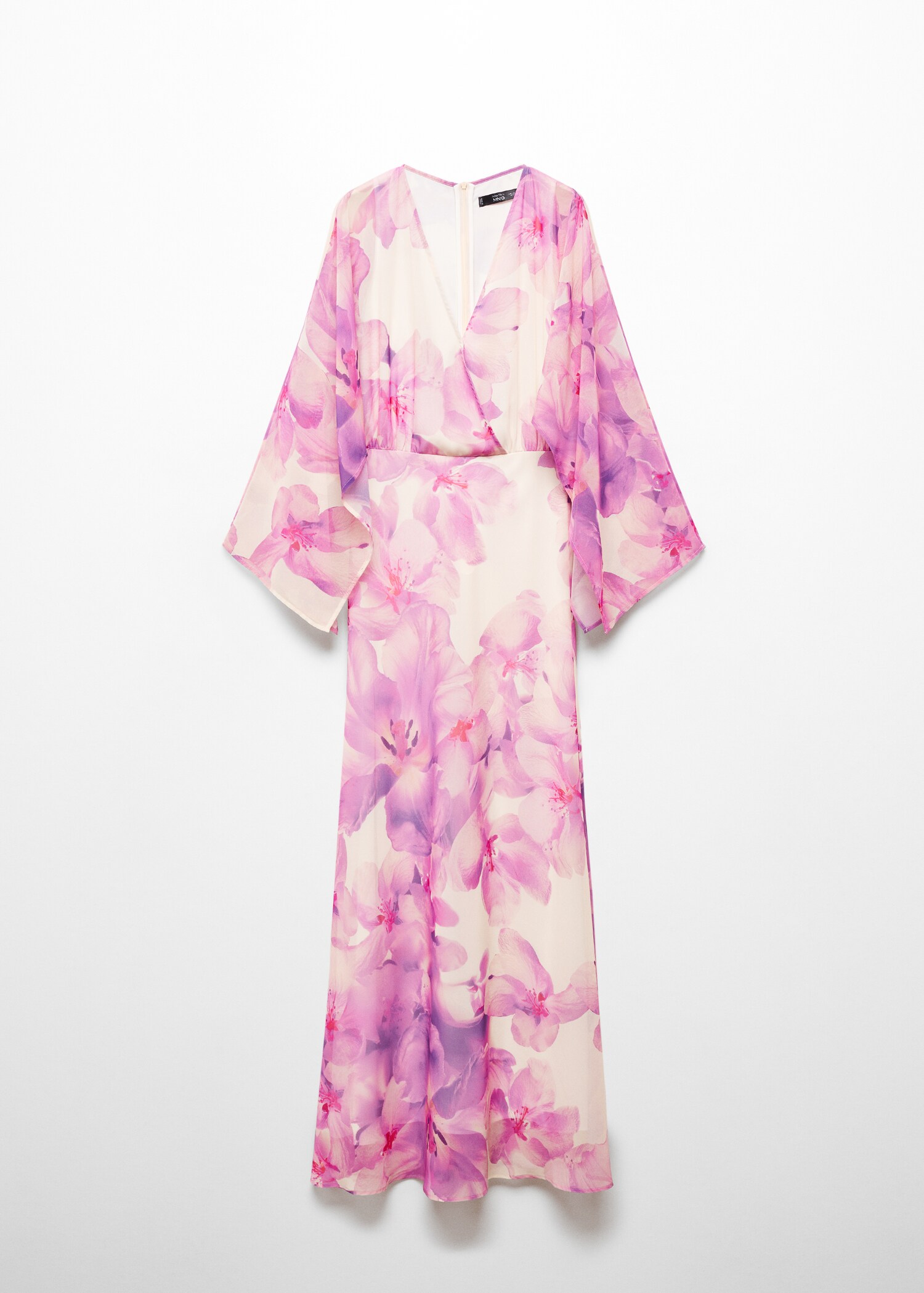 Vestido floral escote cruzado - Artículo sin modelo