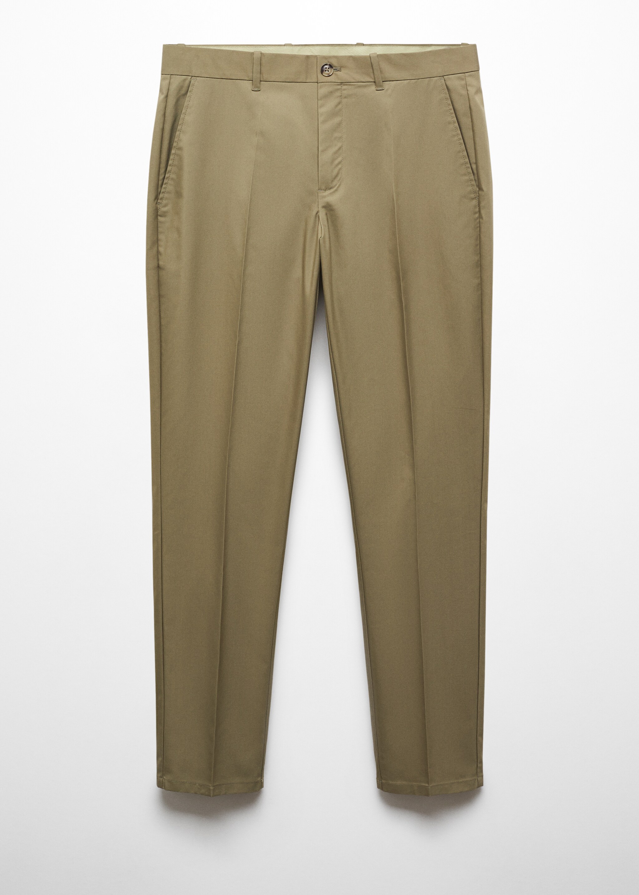 Pantaloni slim fit din lyocell - Articol fără model