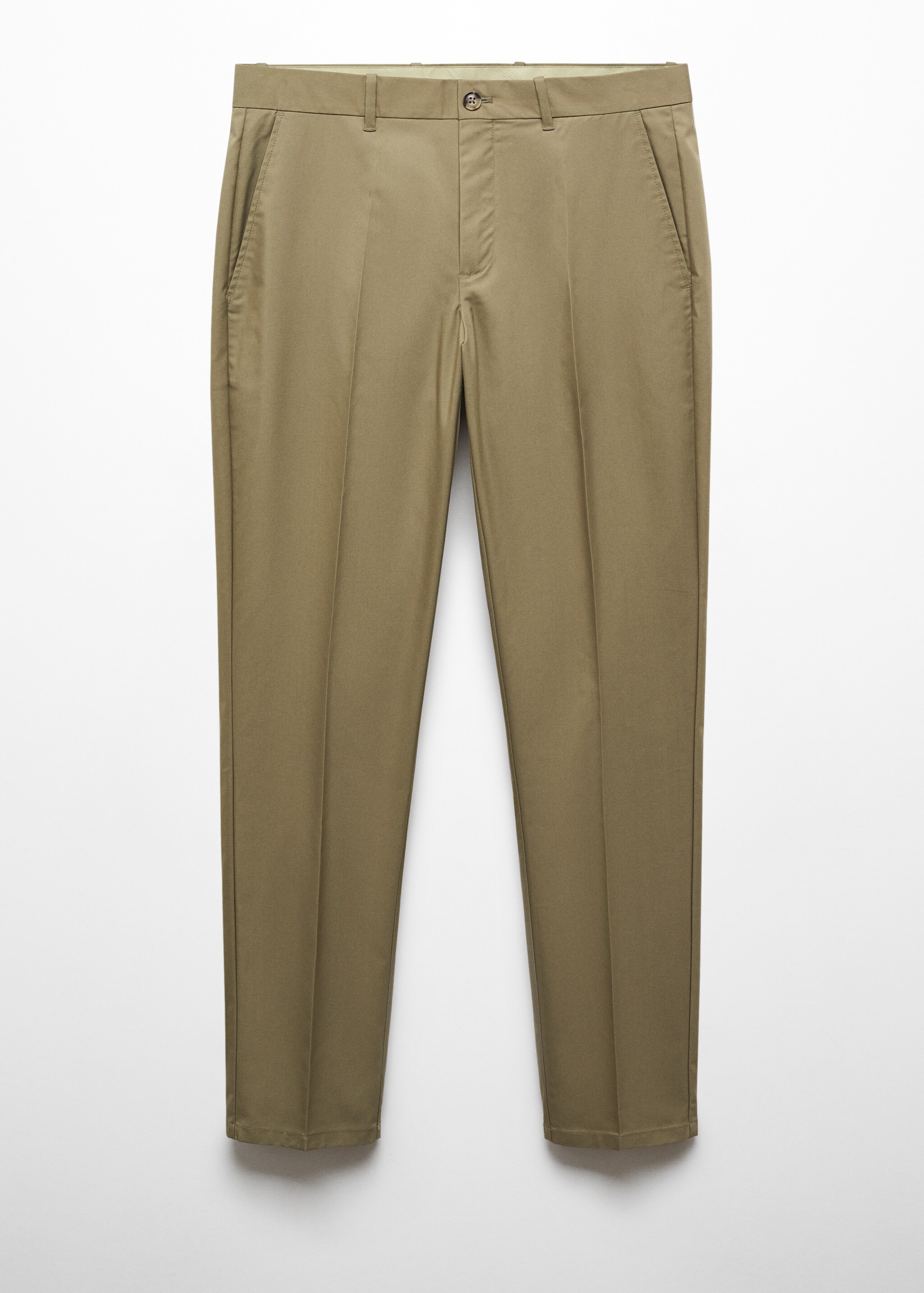 Pantaloni slim fit din lyocell - Articol fără model