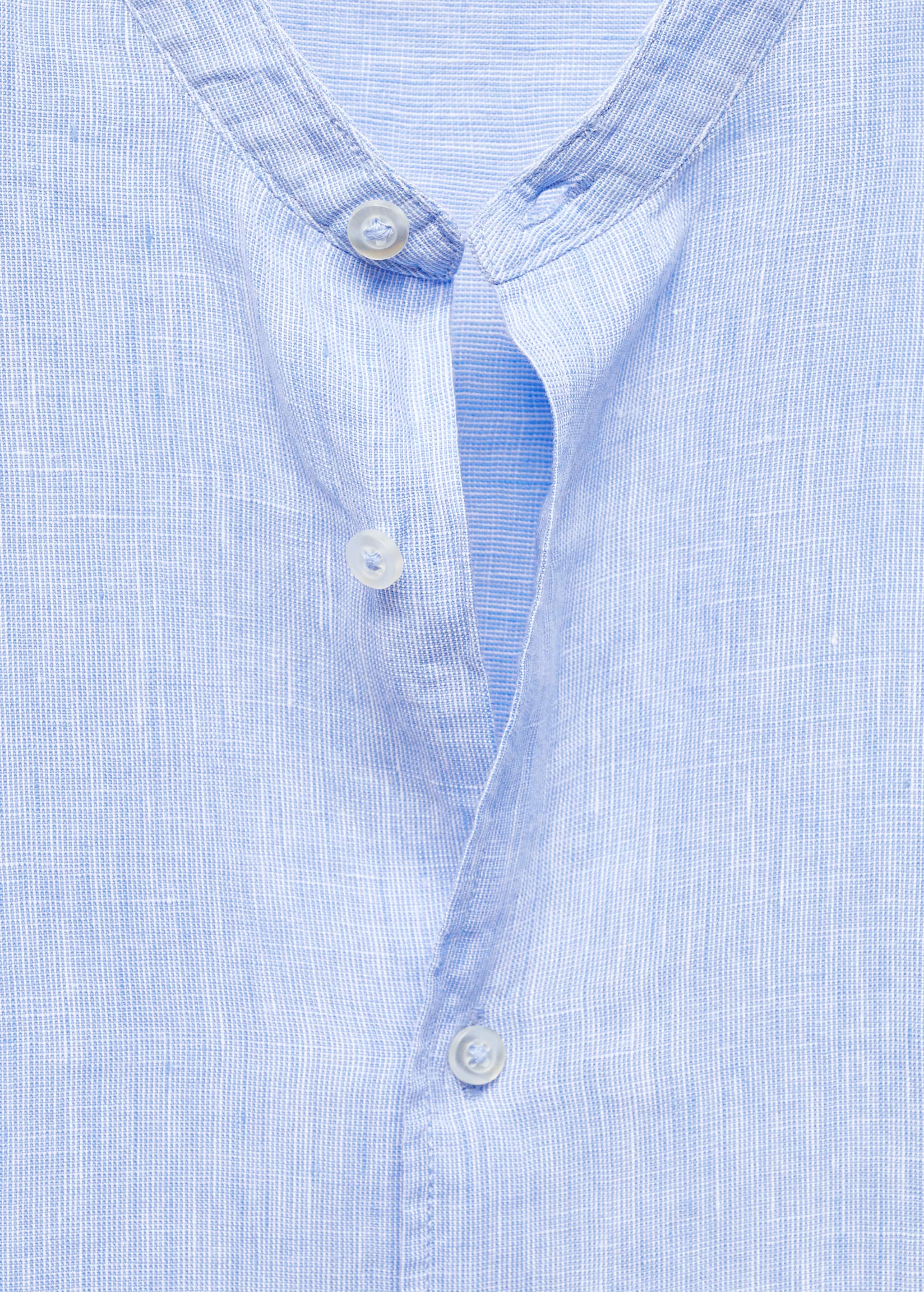 100% linnen overhemd met maokraag - Detail van het artikel 8