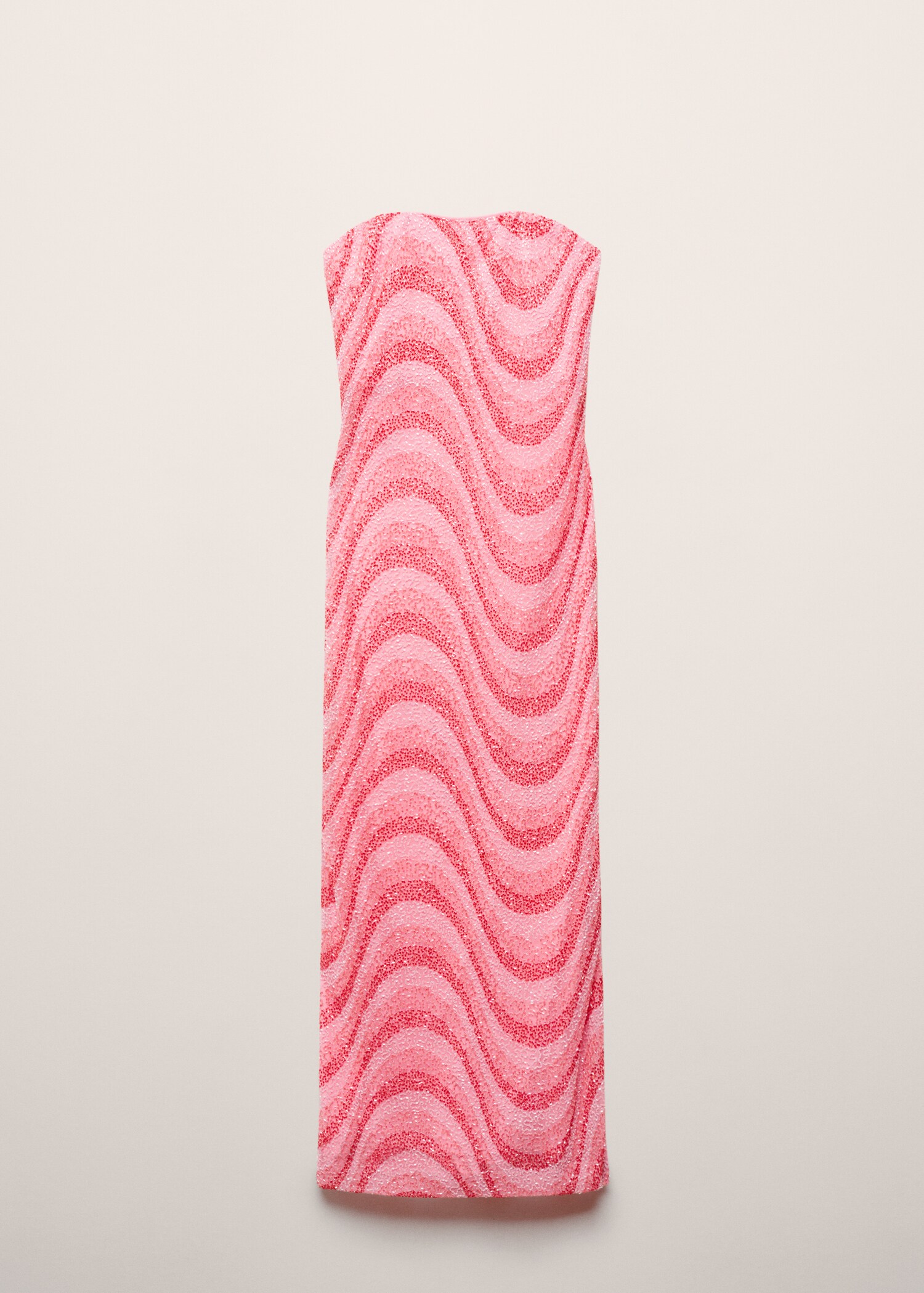 Strapless beaded dress - Article without model