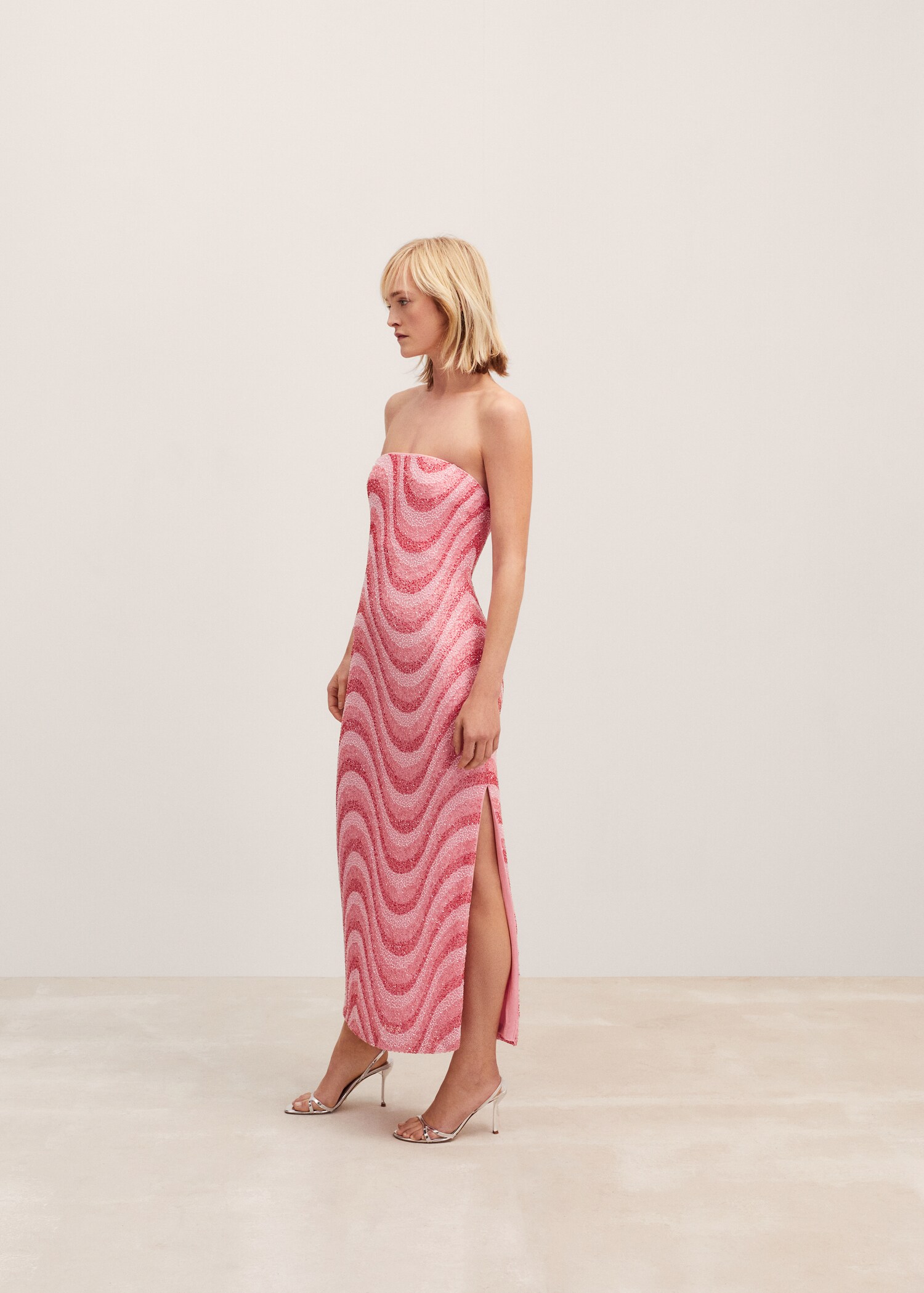 Strapless beaded dress - Details of the article 2