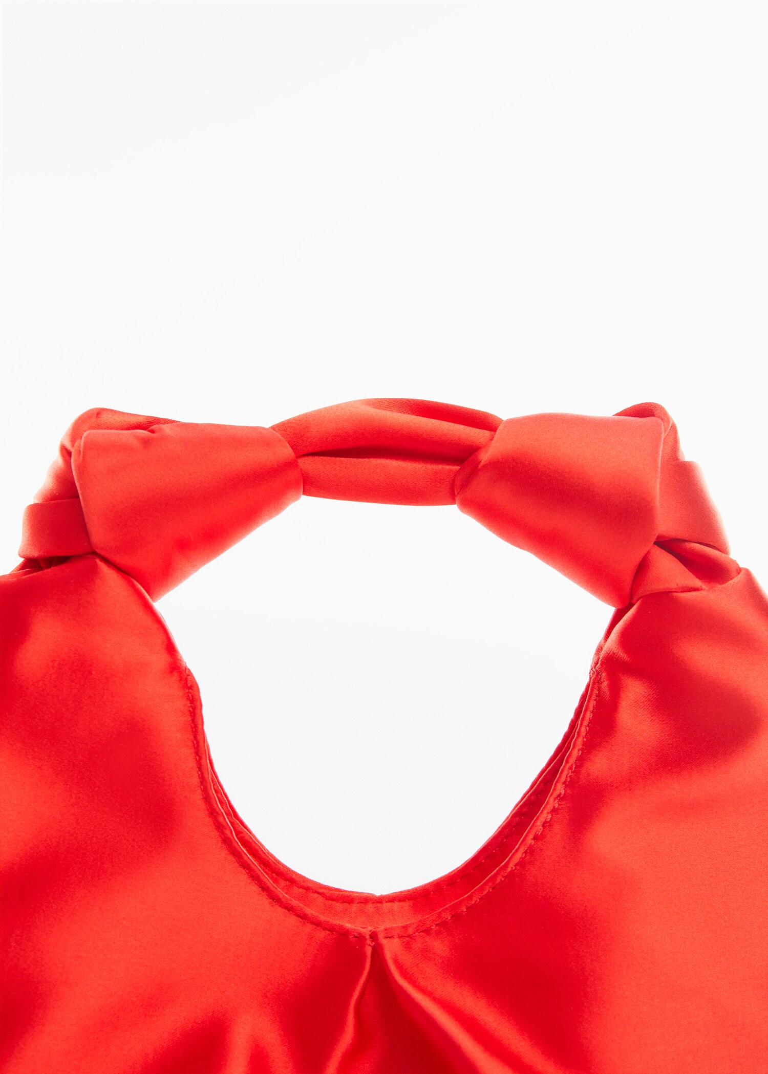 Satin handbag - Details of the article 1