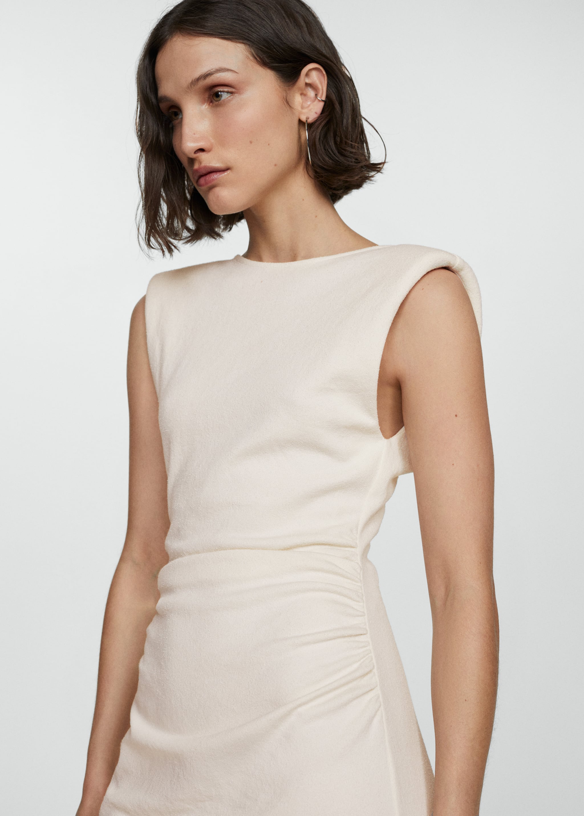 Draped details dress - Details of the article 1