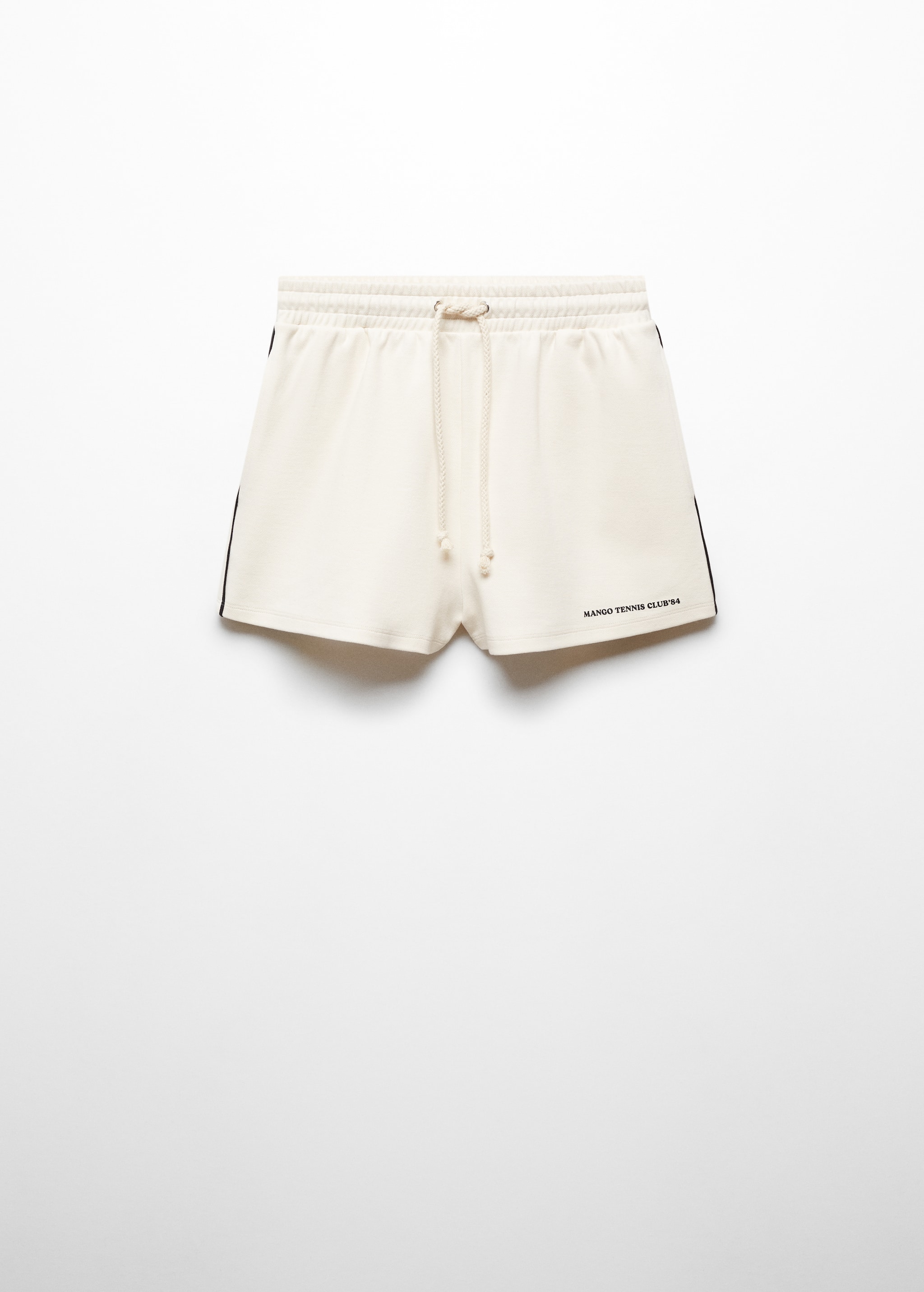 Knitted shorts with logo - Article without model