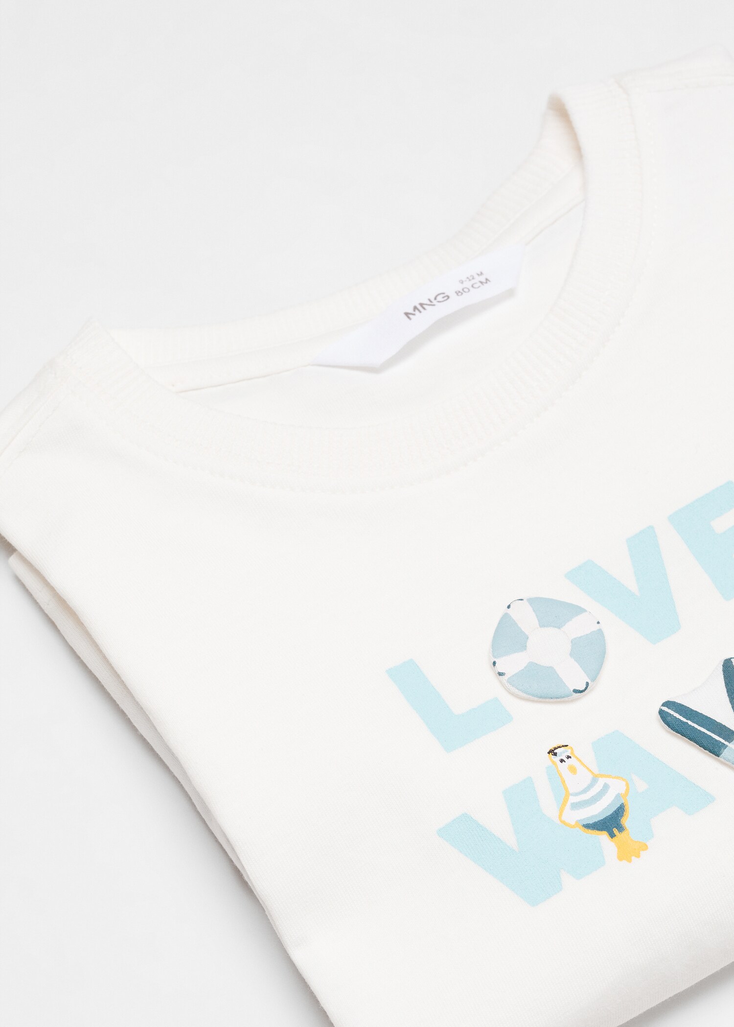 T-shirt message imprimé - Détail de l'article 0