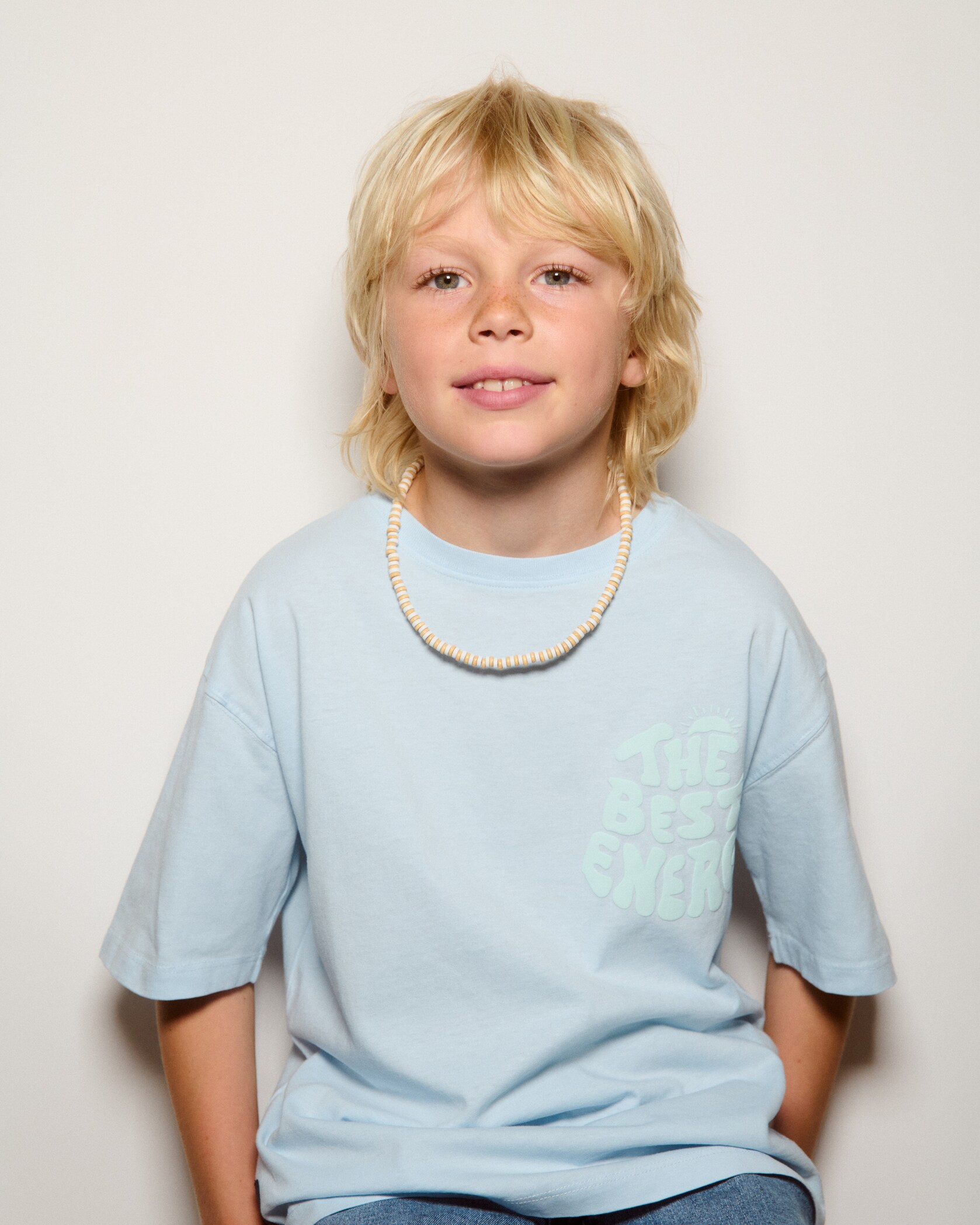 Embossed message t-shirt - Details of the article 6