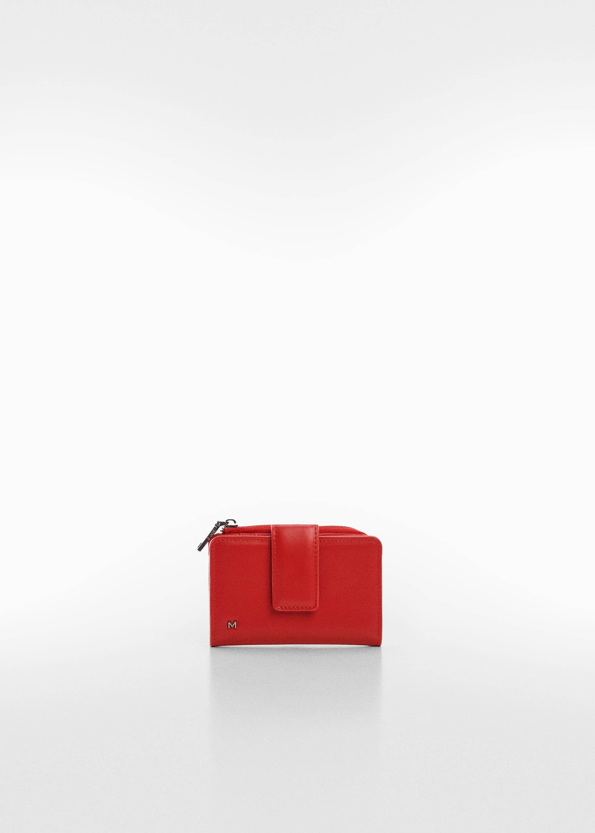 Бумажник с клапаном и логотипом - Изделие без модели