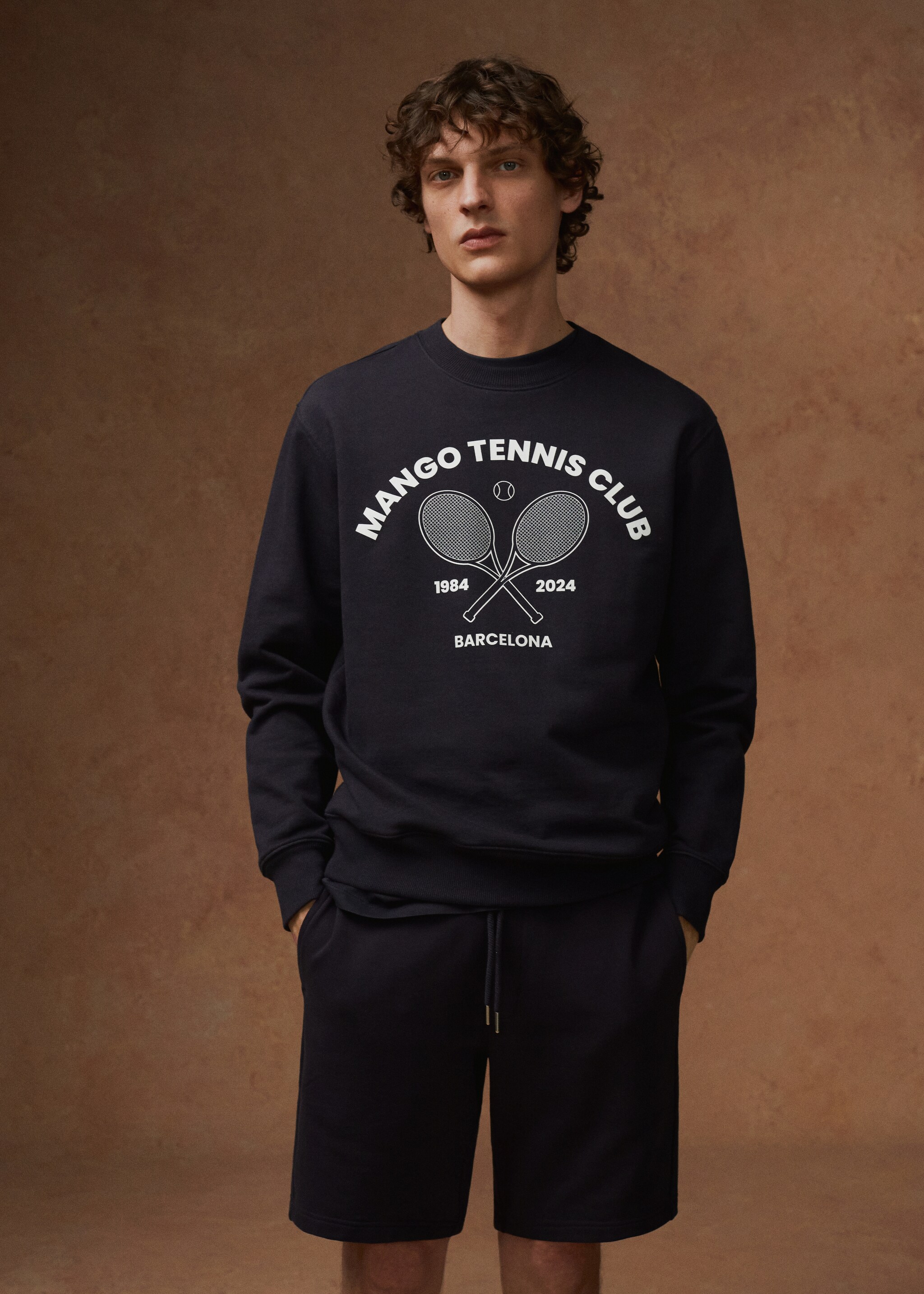 Cotton-blend printed sweatshirt - Details of the article 5