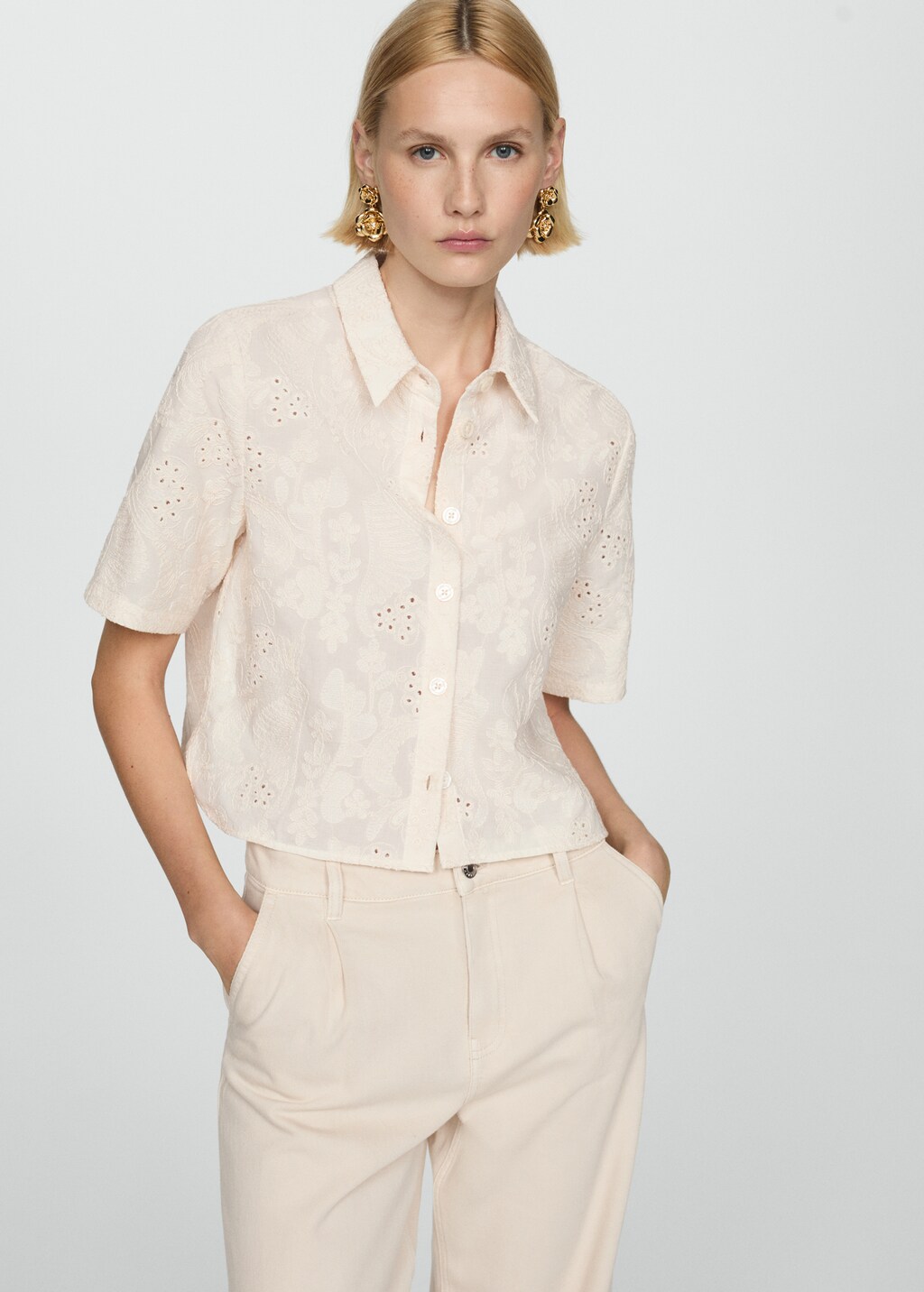 Chemises femmes mango sale
