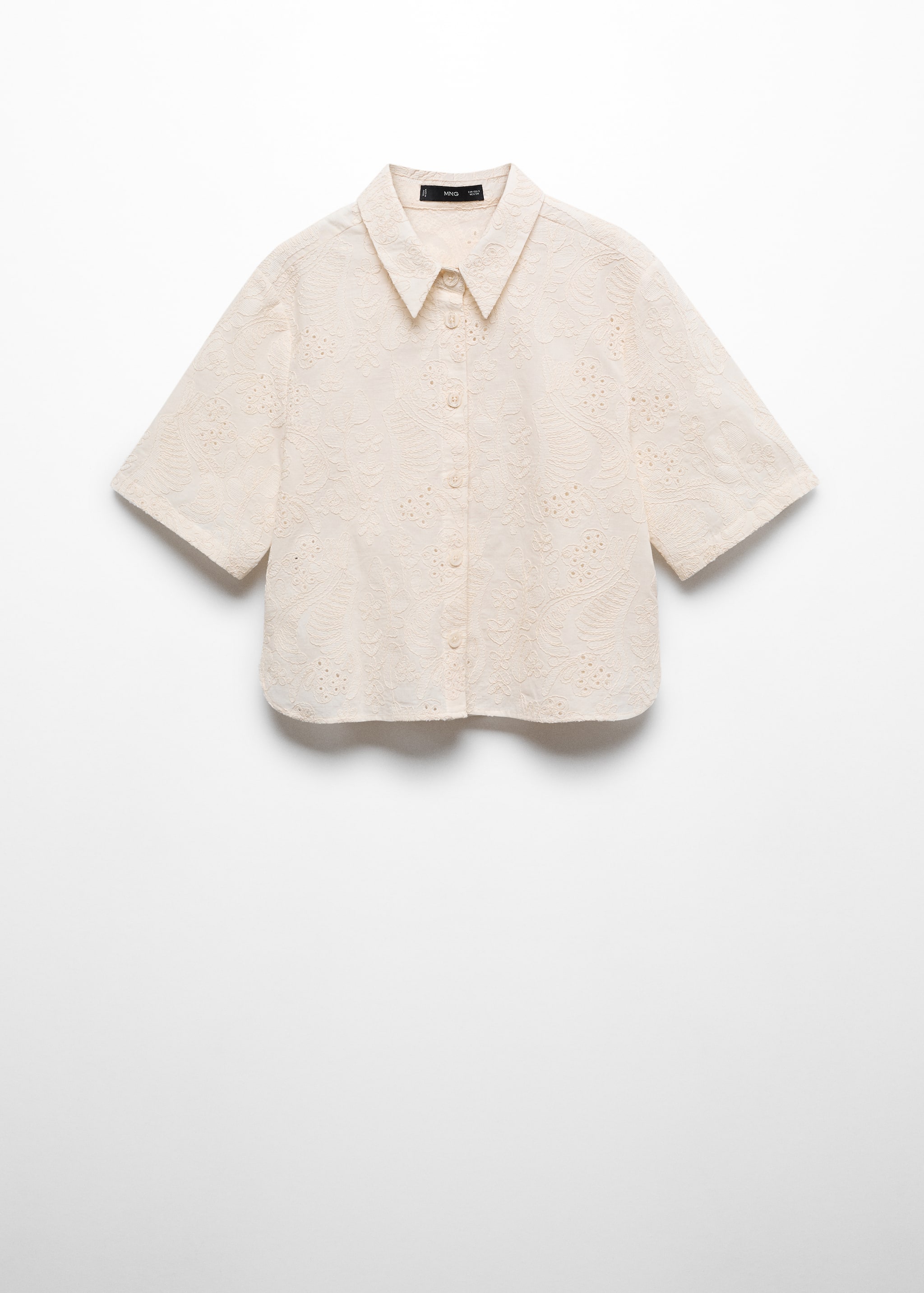 Embroidered detail shirt - Article without model