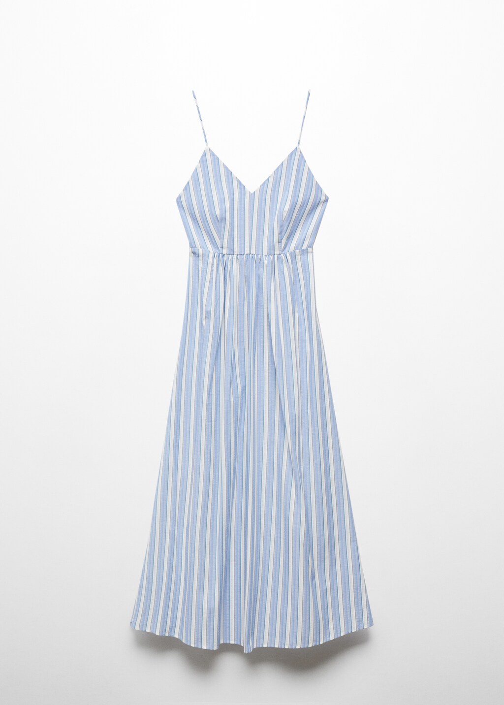Taiduosheng Women's Sexy Striped Jumpsuit – Cut-Out Back, Wide Leg Pants, Blue & White Clubwear Romper