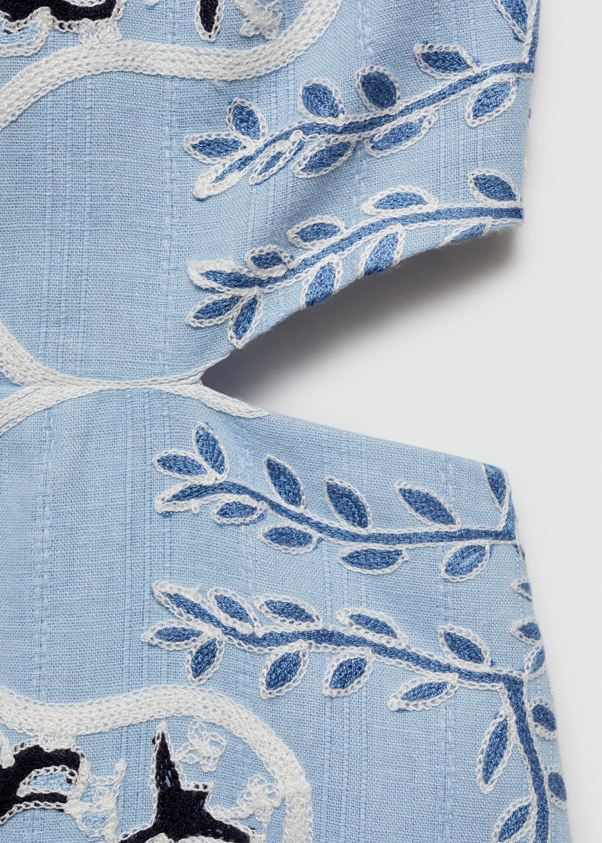 Vestido estampado aberturas - Detalle del artículo 8