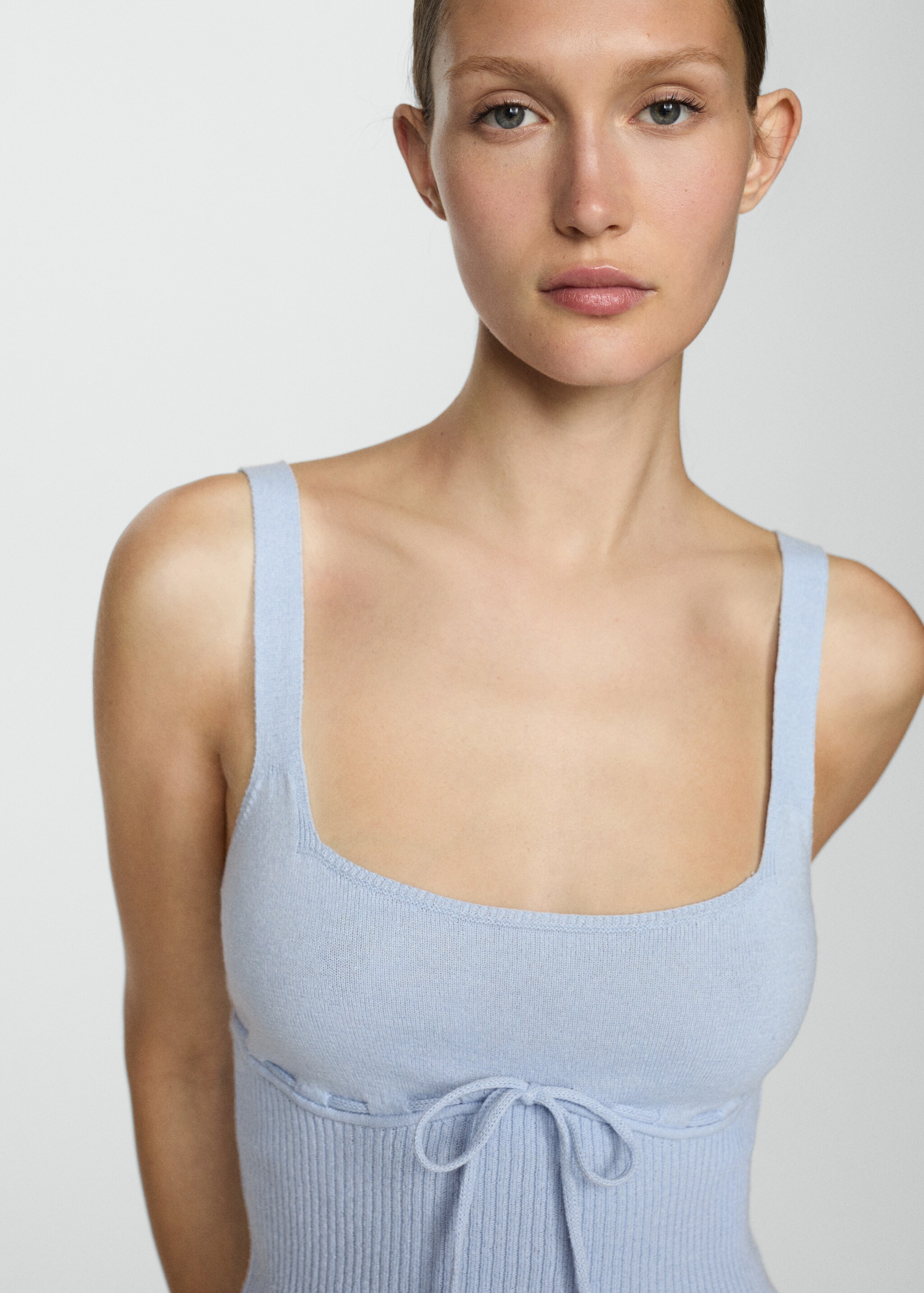Bow knit top - Details of the article 1