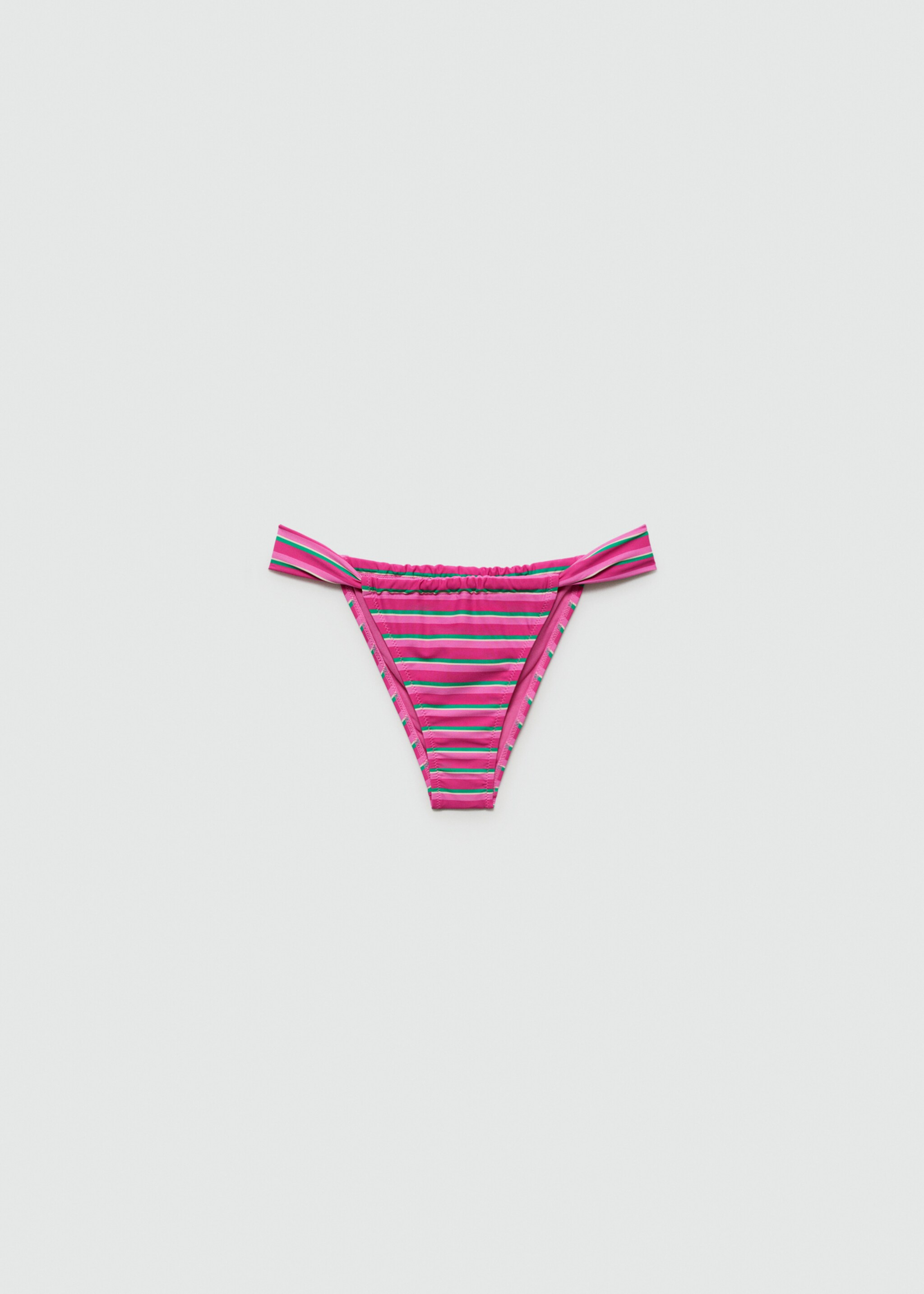 Braguita bikini estampado rayas - Artículo sin modelo