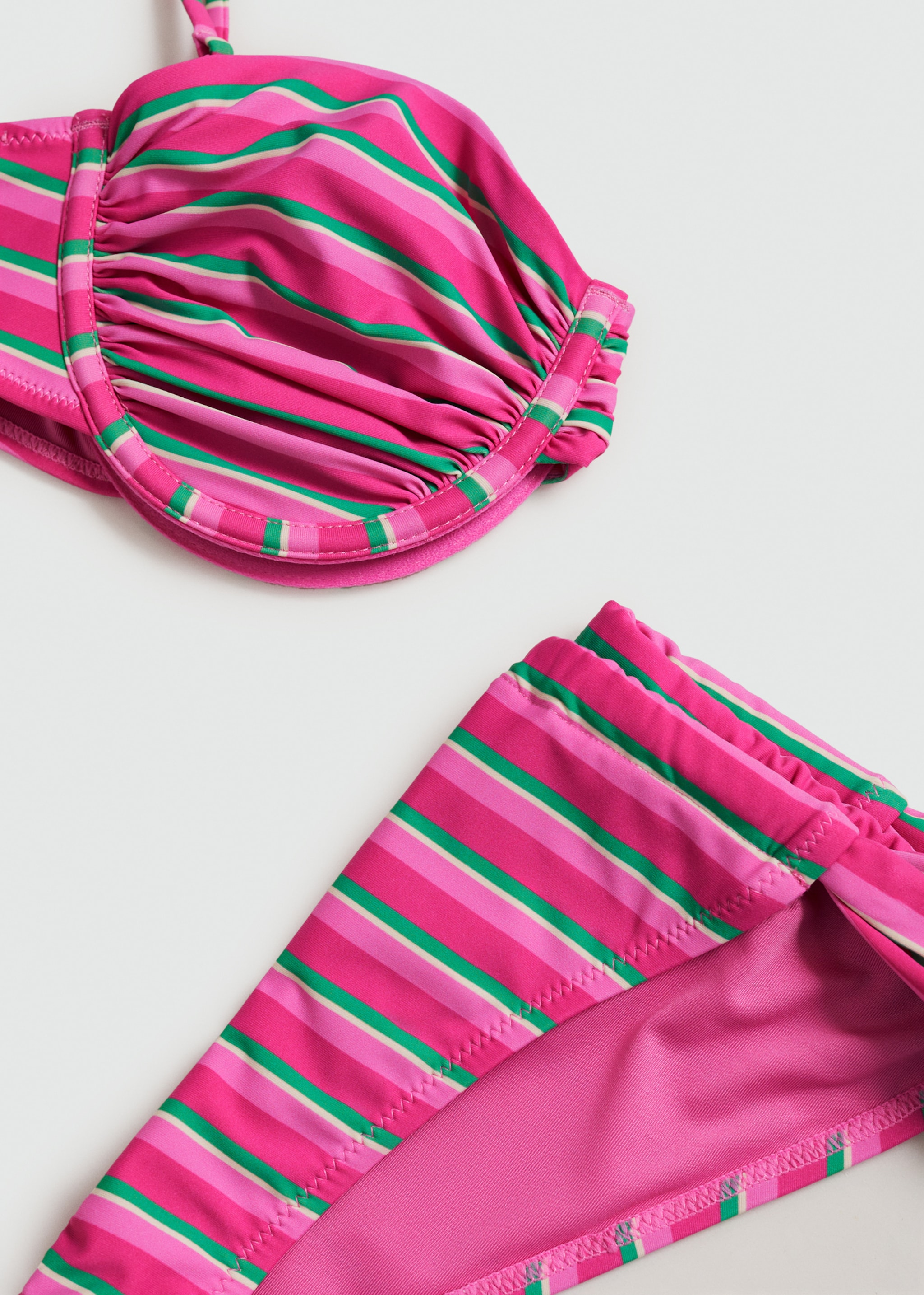 Braguita bikini estampado rayas - Detalle del artículo 8