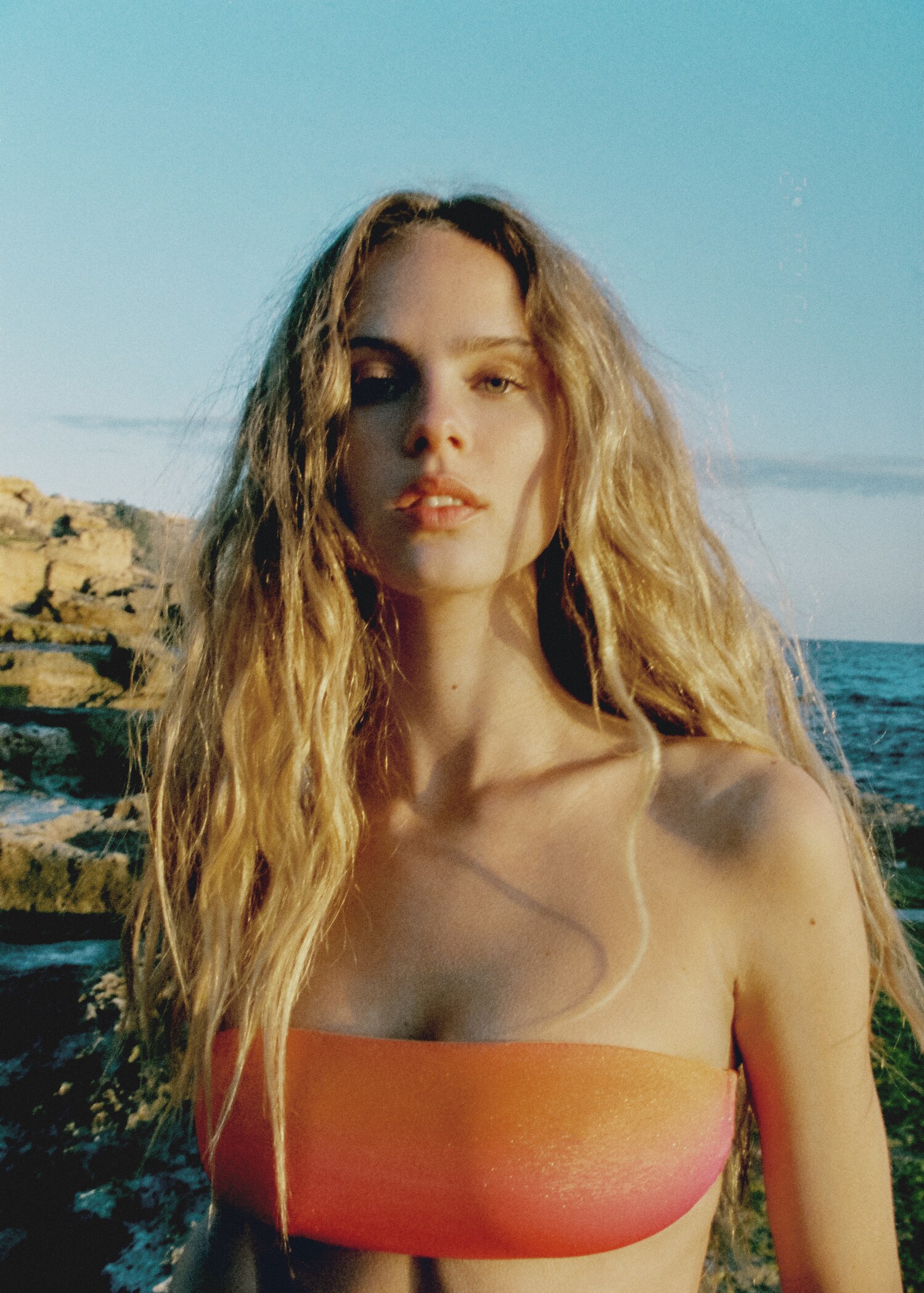 Degraded bandeau bikini top  - Details of the article 6