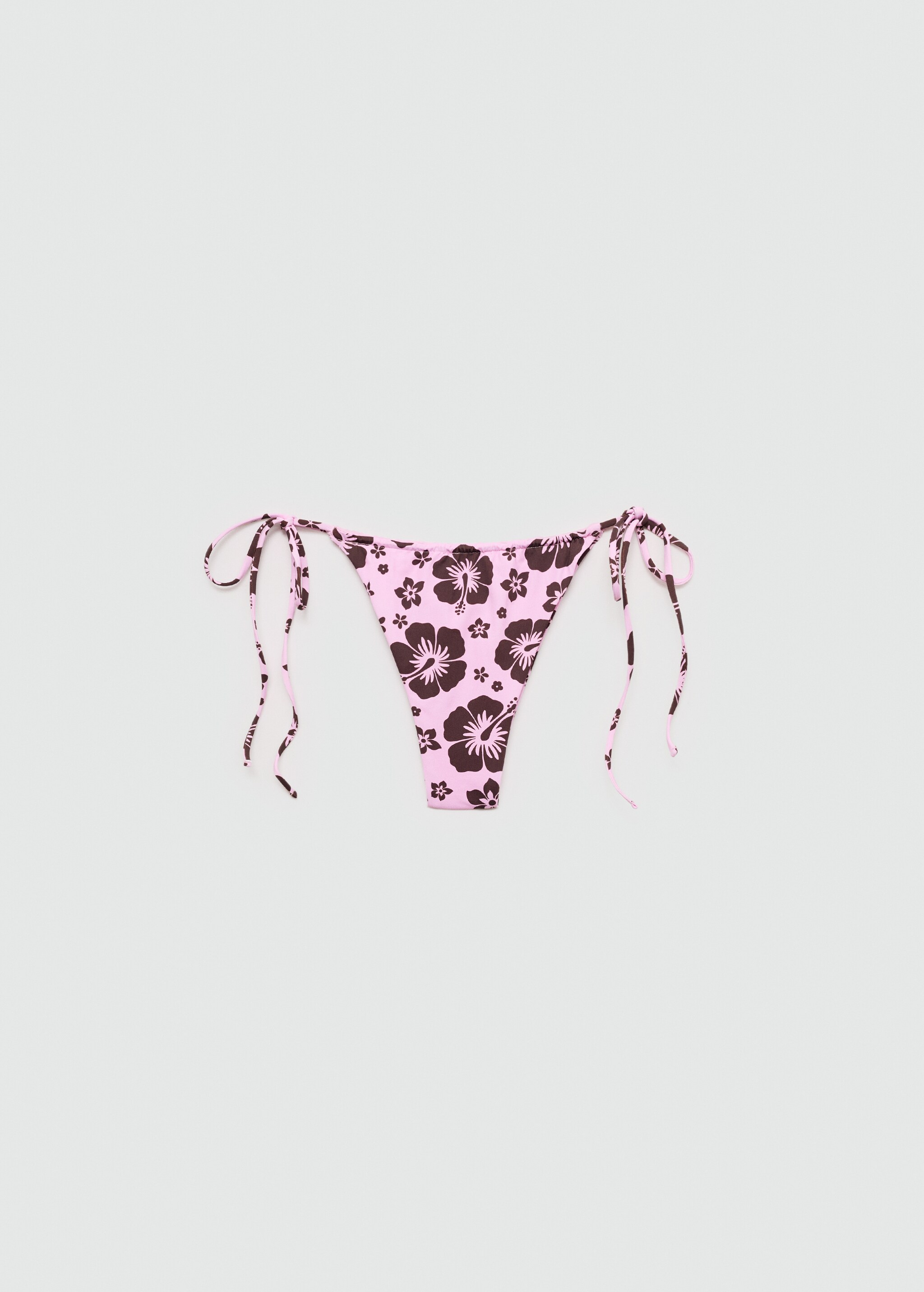 Flower print bikini bottoms - Article without model