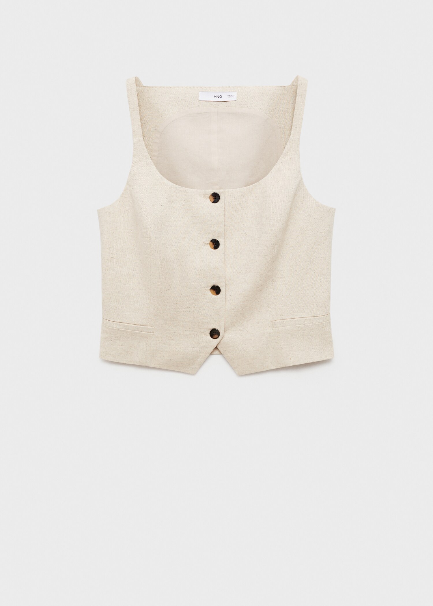 Buttons cotton top - Article without model