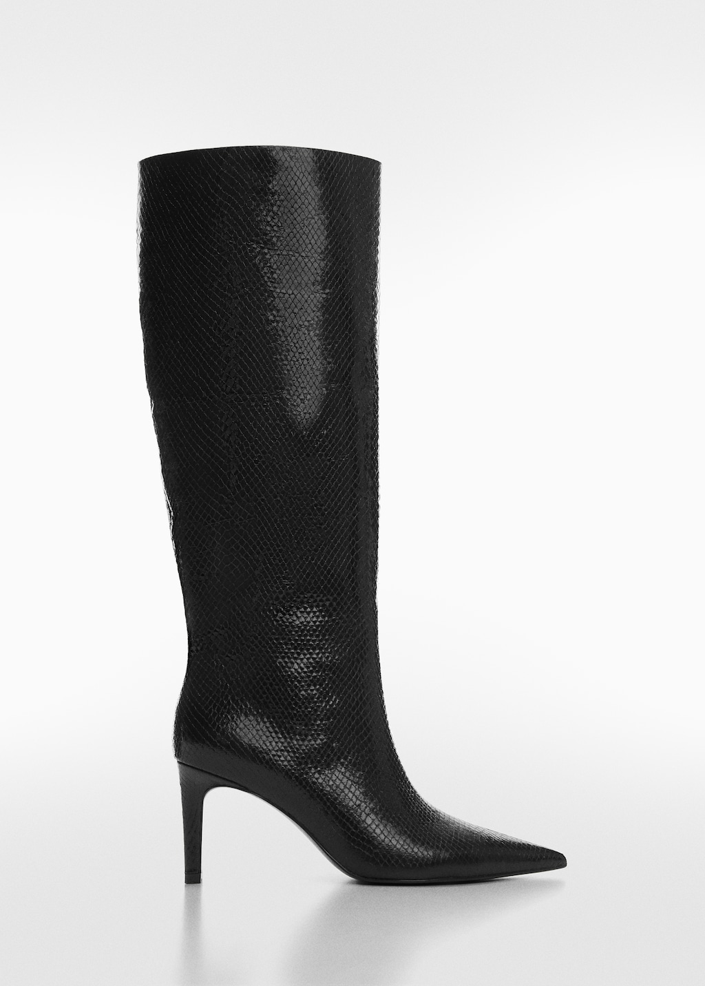 Mango leopard boots deals