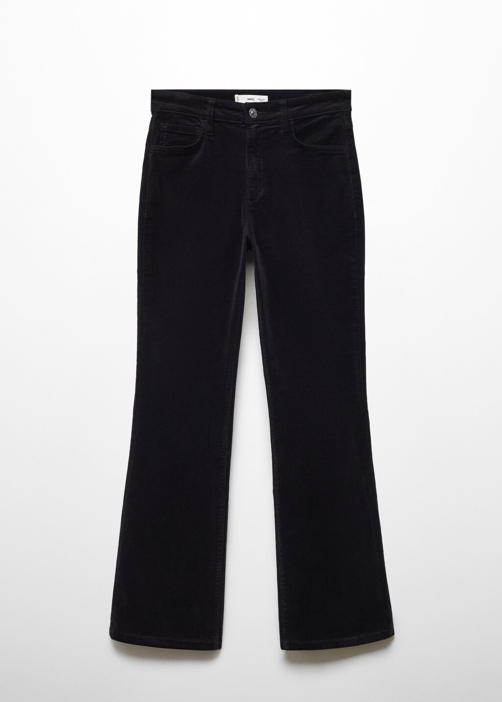 Flared cropped corduroy pants - image 5