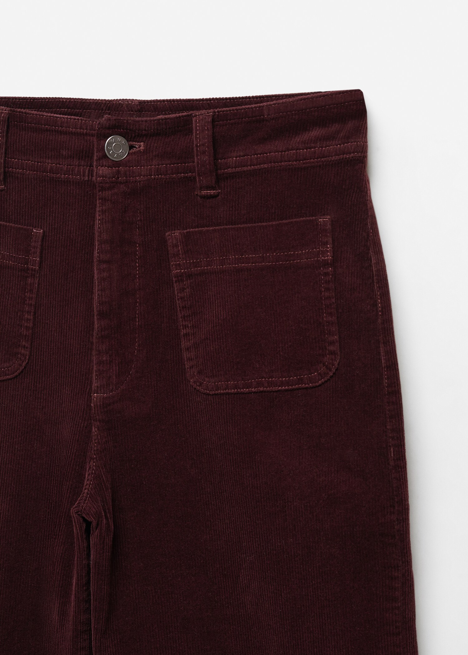 Corduroy culotte pants - Details of the article 8