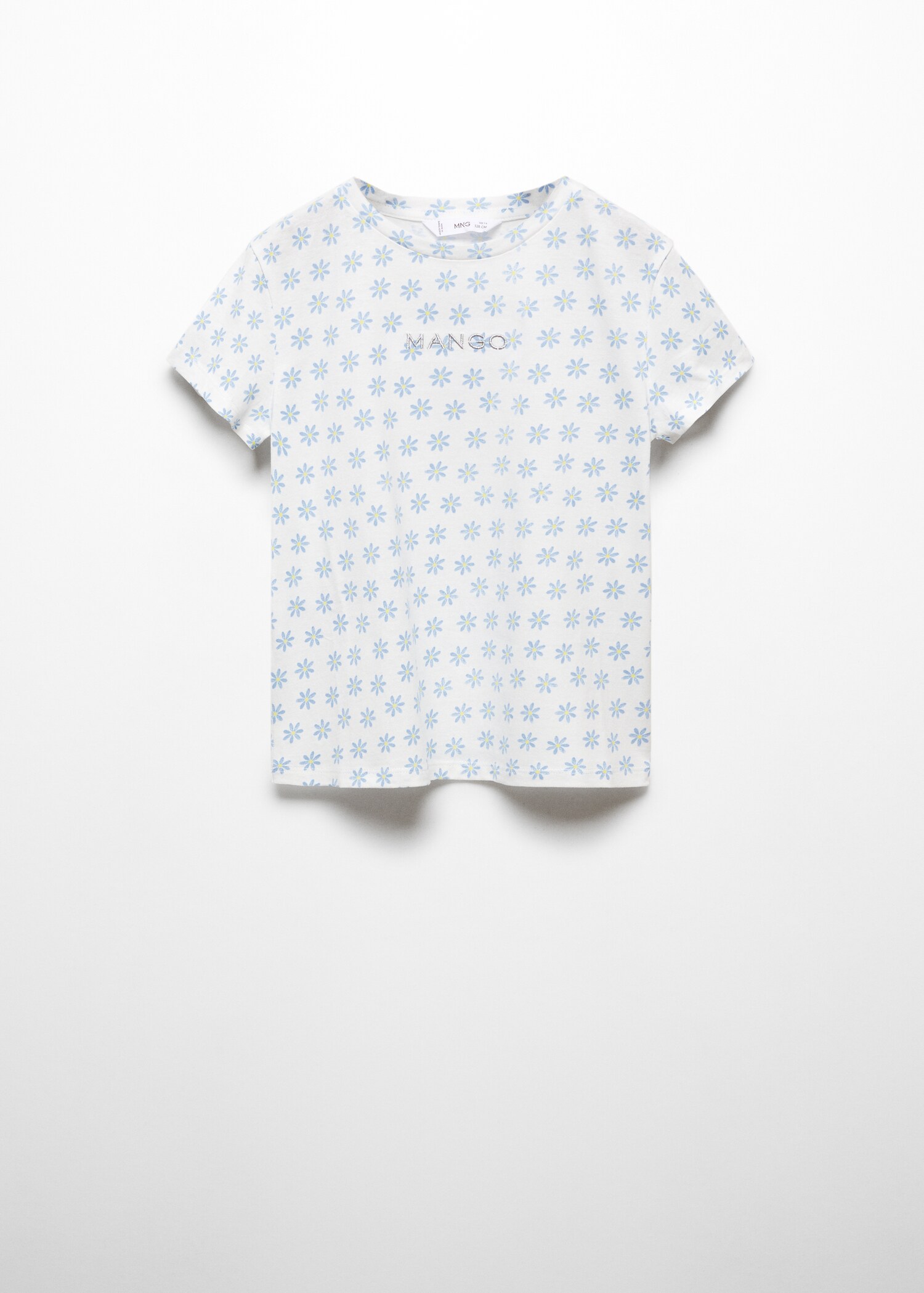 T-shirt met logo en korte mouwen - Artikel zonder model