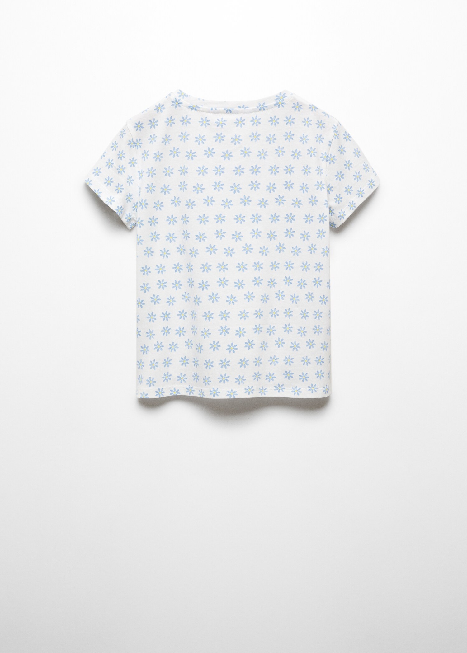 T-shirt met logo en korte mouwen - Achterkant van het artikel