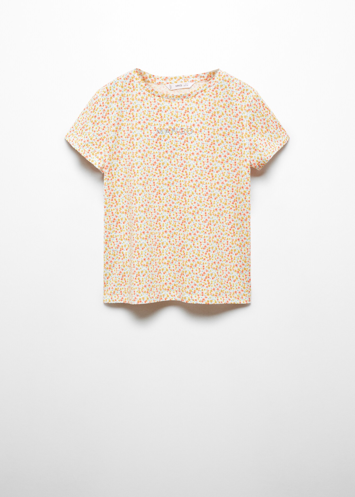 T-shirt met logo en korte mouwen - Artikel zonder model