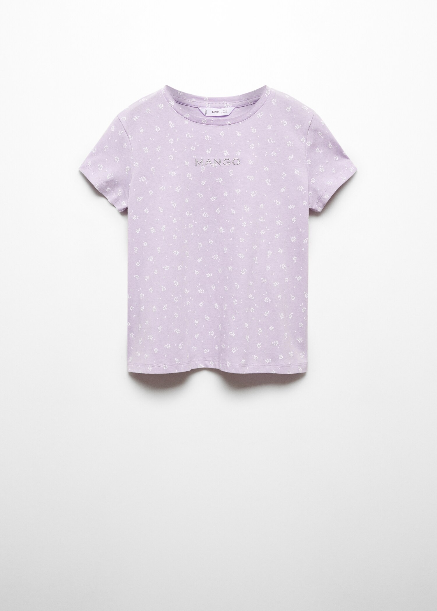 T-shirt met logo en korte mouwen - Artikel zonder model