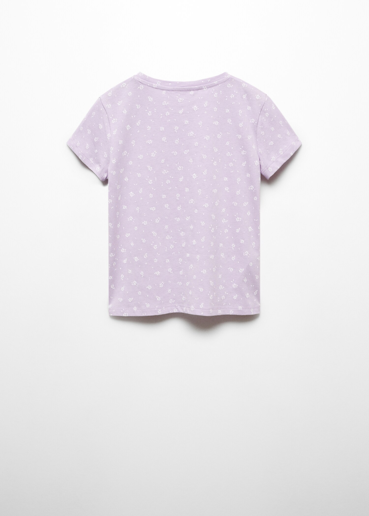 T-shirt met logo en korte mouwen - Achterkant van het artikel