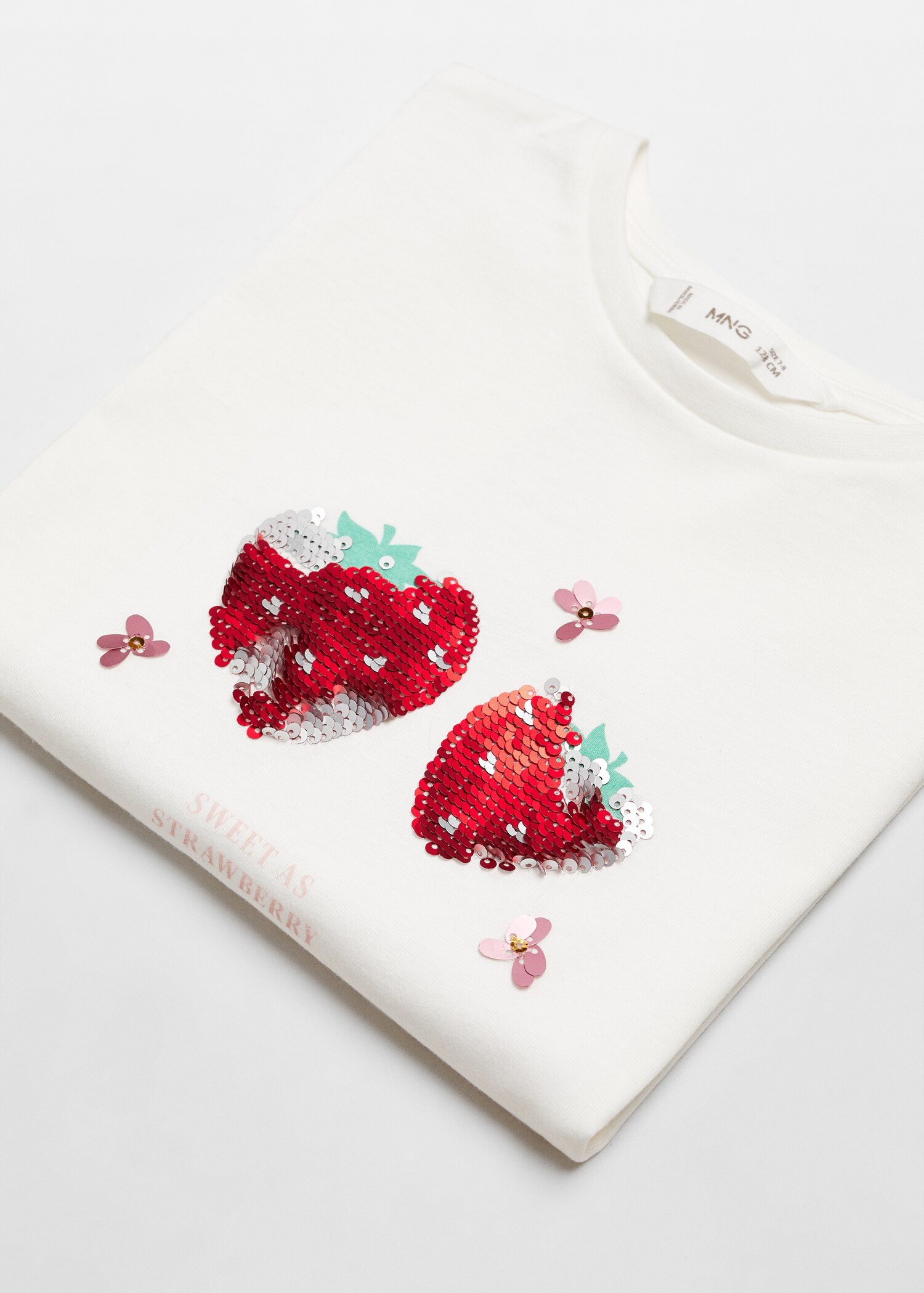 T-shirt imprimé paillettes - Détail de l'article 0