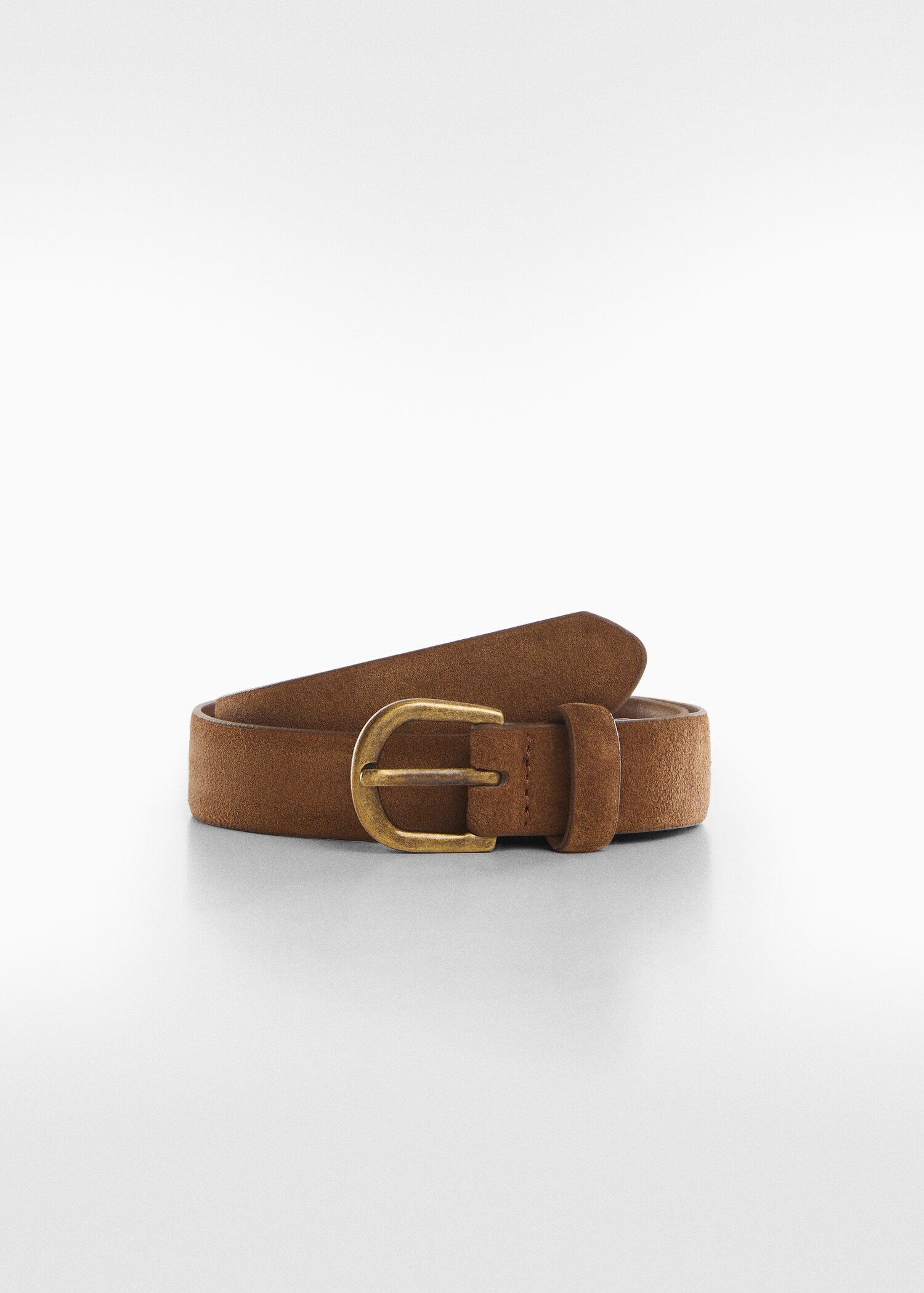 Buckle leather belt - Article without model