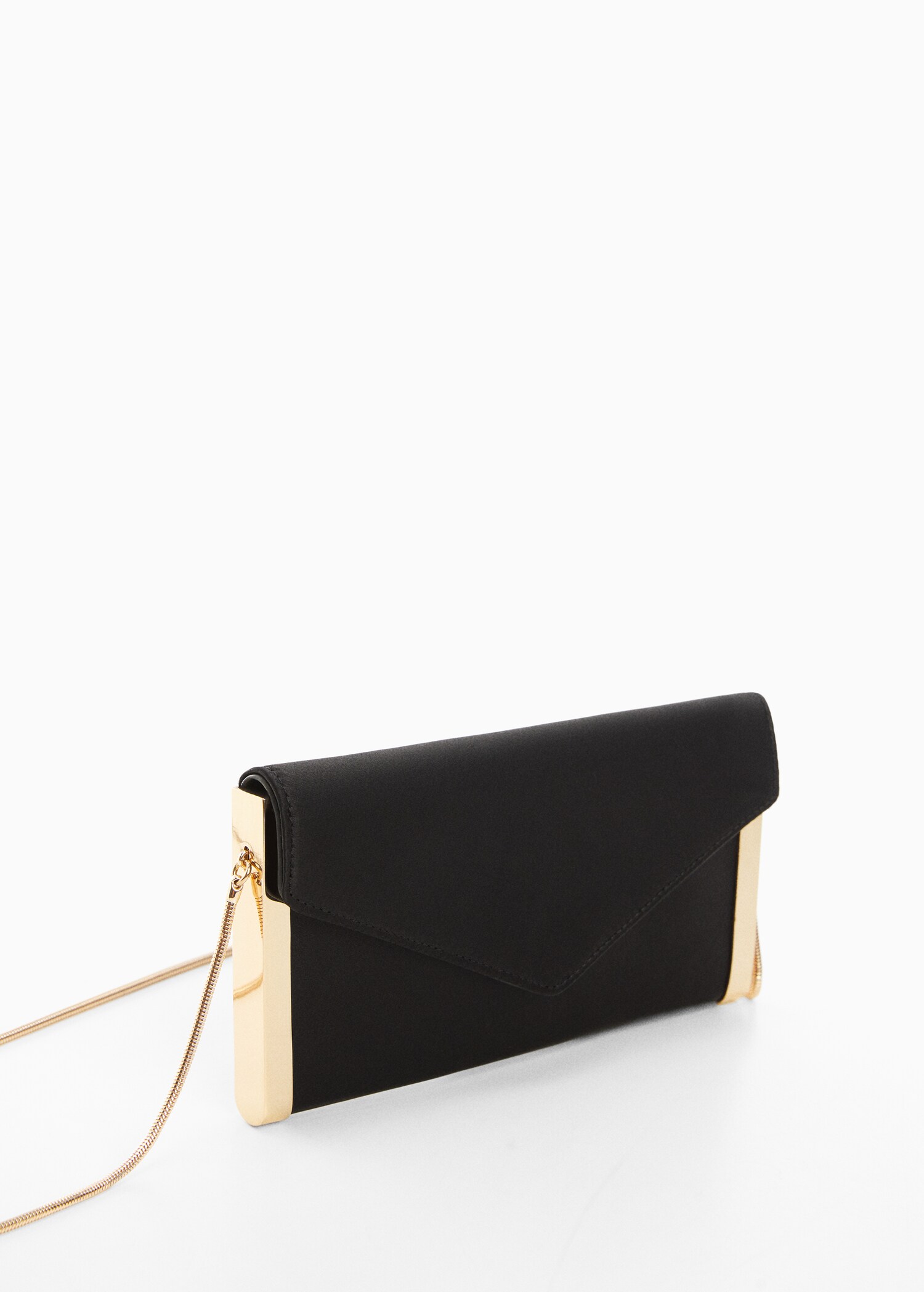 Bolso solapa detalle metálico - Plano medio