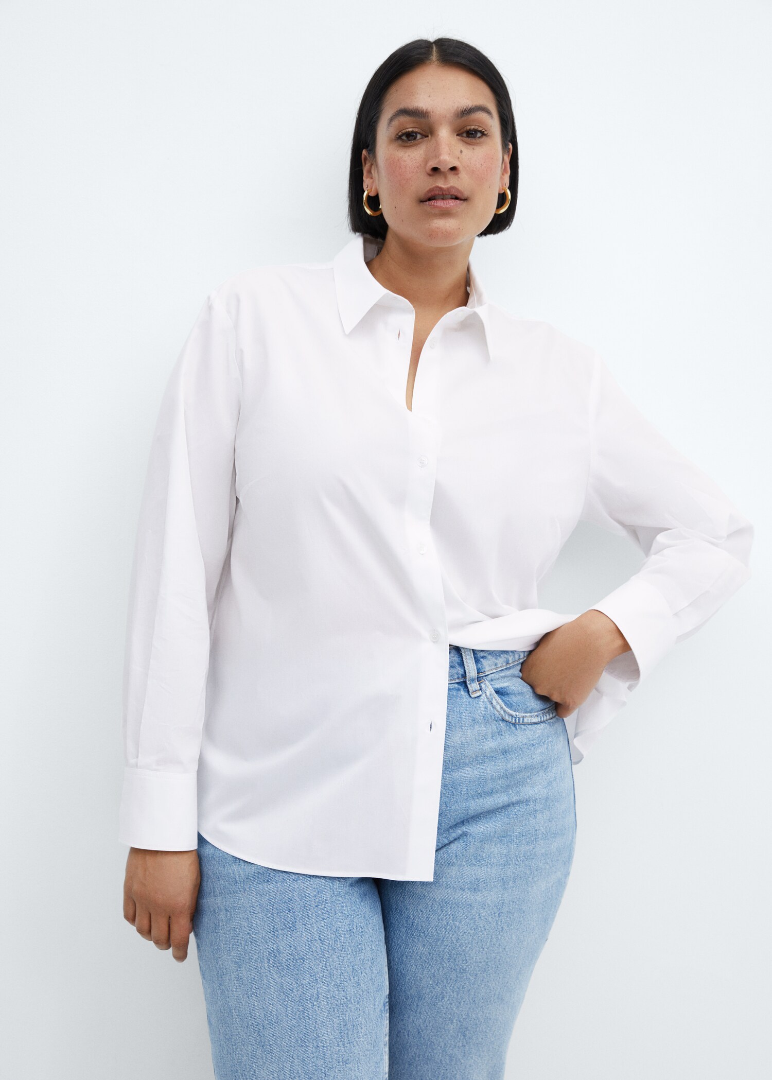 Chemise regular-fit coton et Lyocell mélangés - Détail de l'article 5