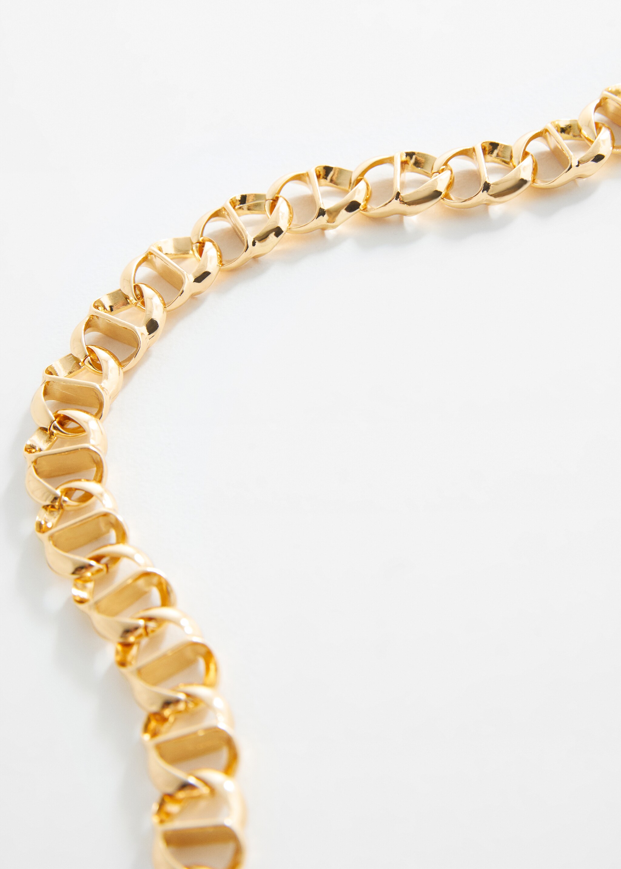Link chain necklace - Medium plane