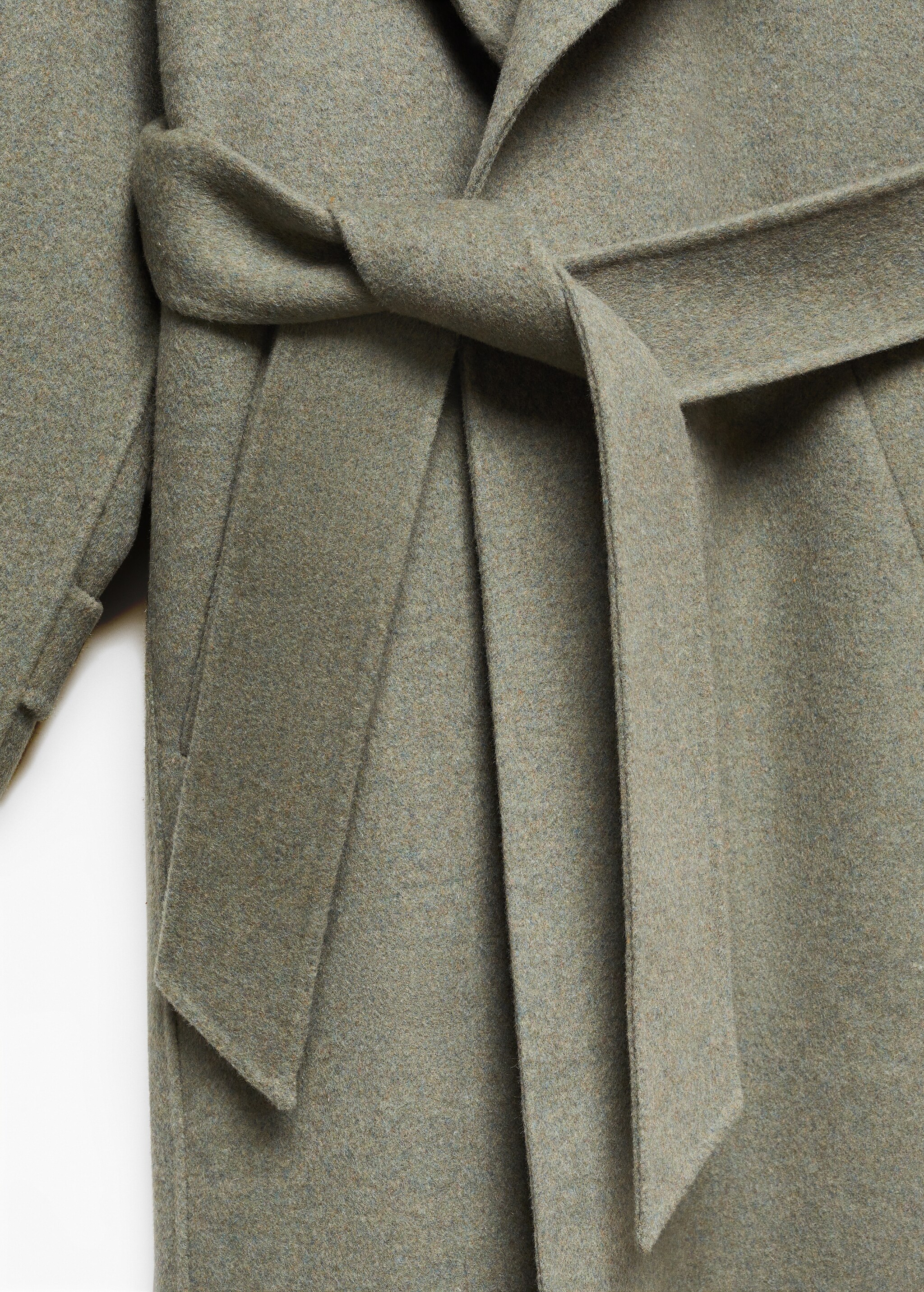 Manteau laine ceinture - Détail de l'article 8