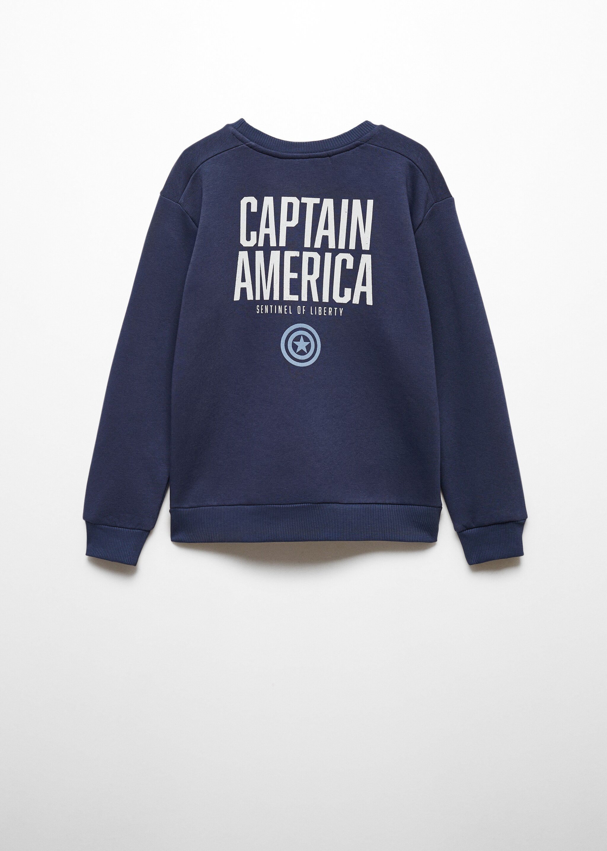 Captain America Sweatshirt - Reverse of the article