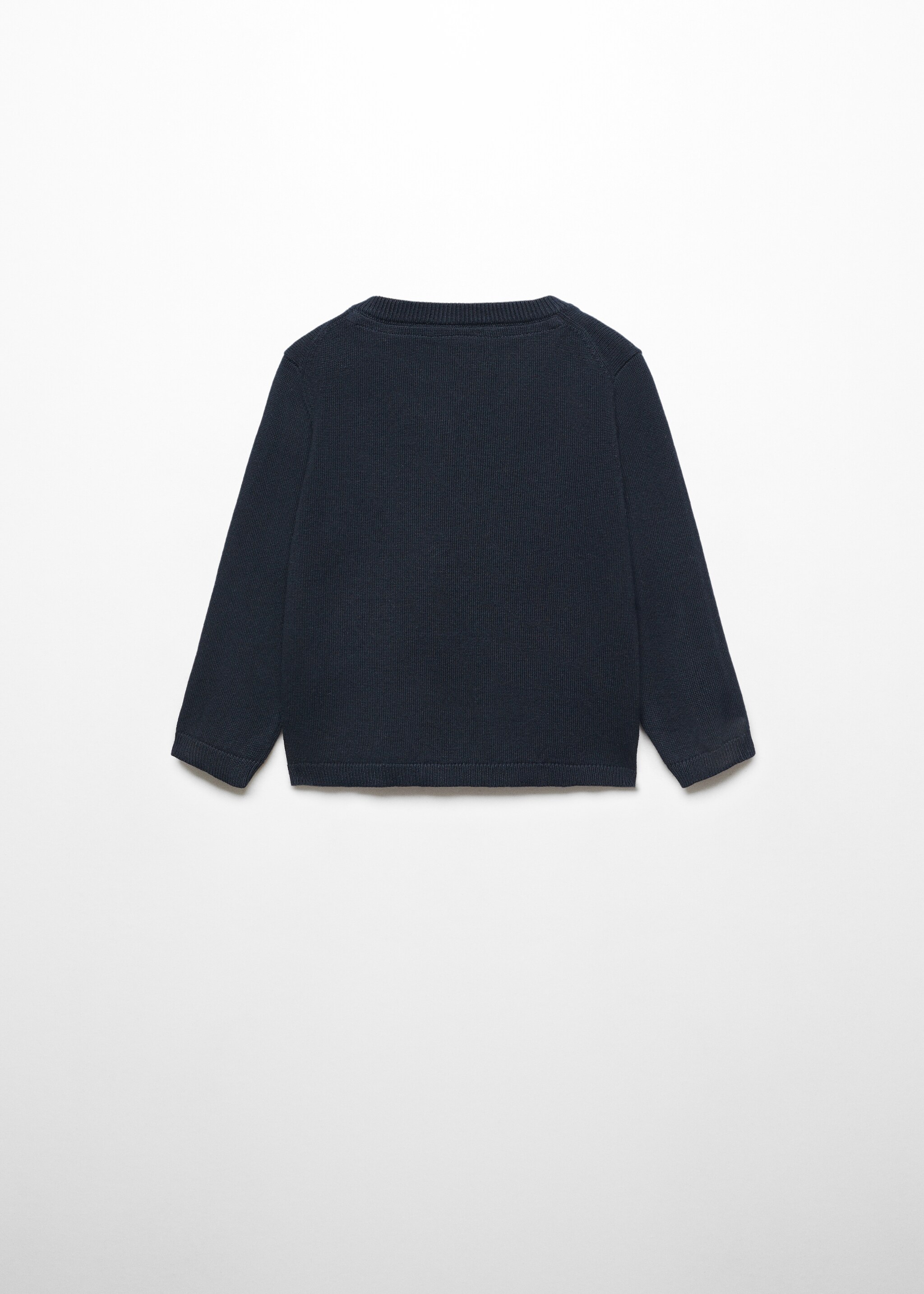 V-neck sweater - Reverse of the article
