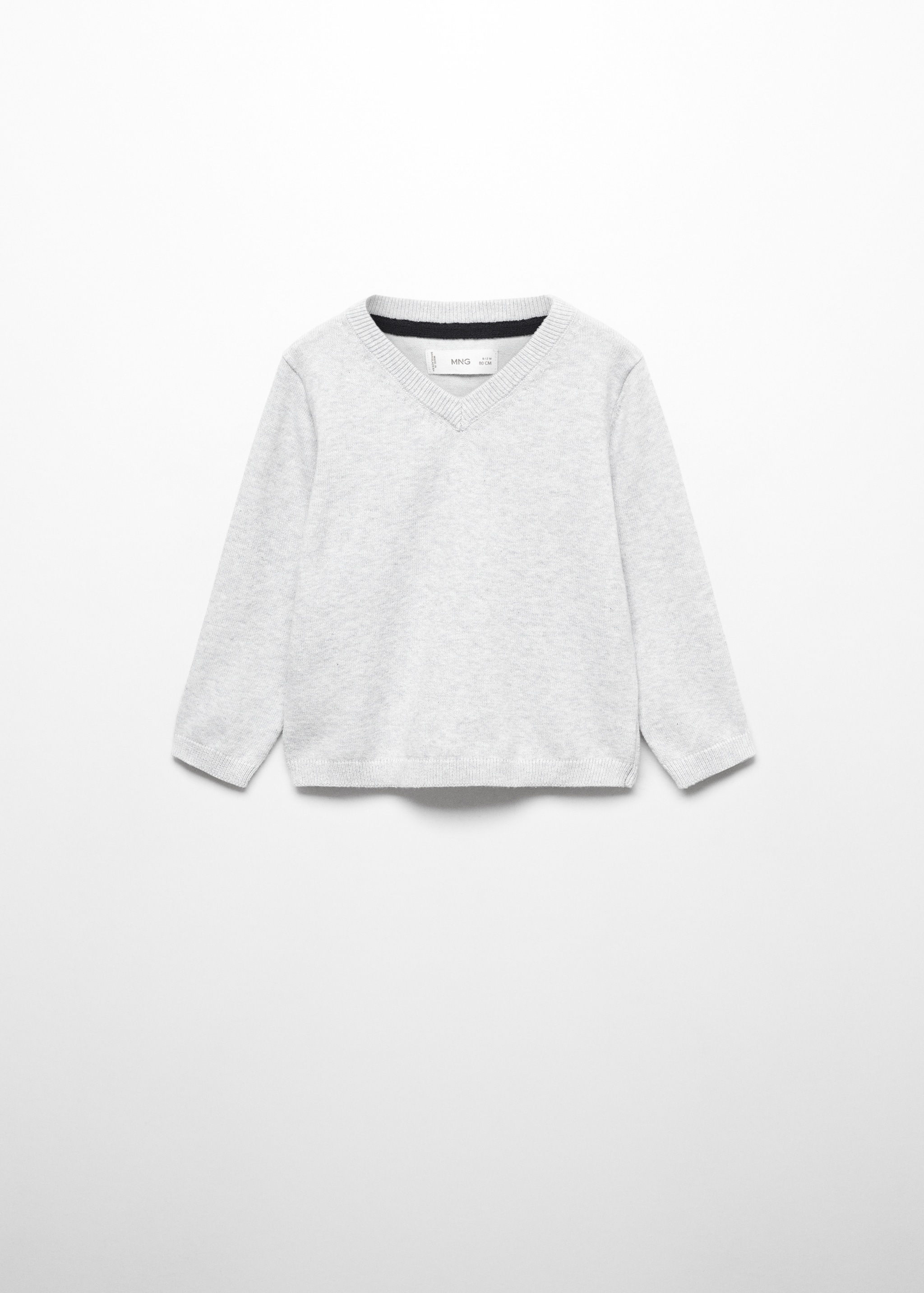 V-neck sweater - Изделие без модели