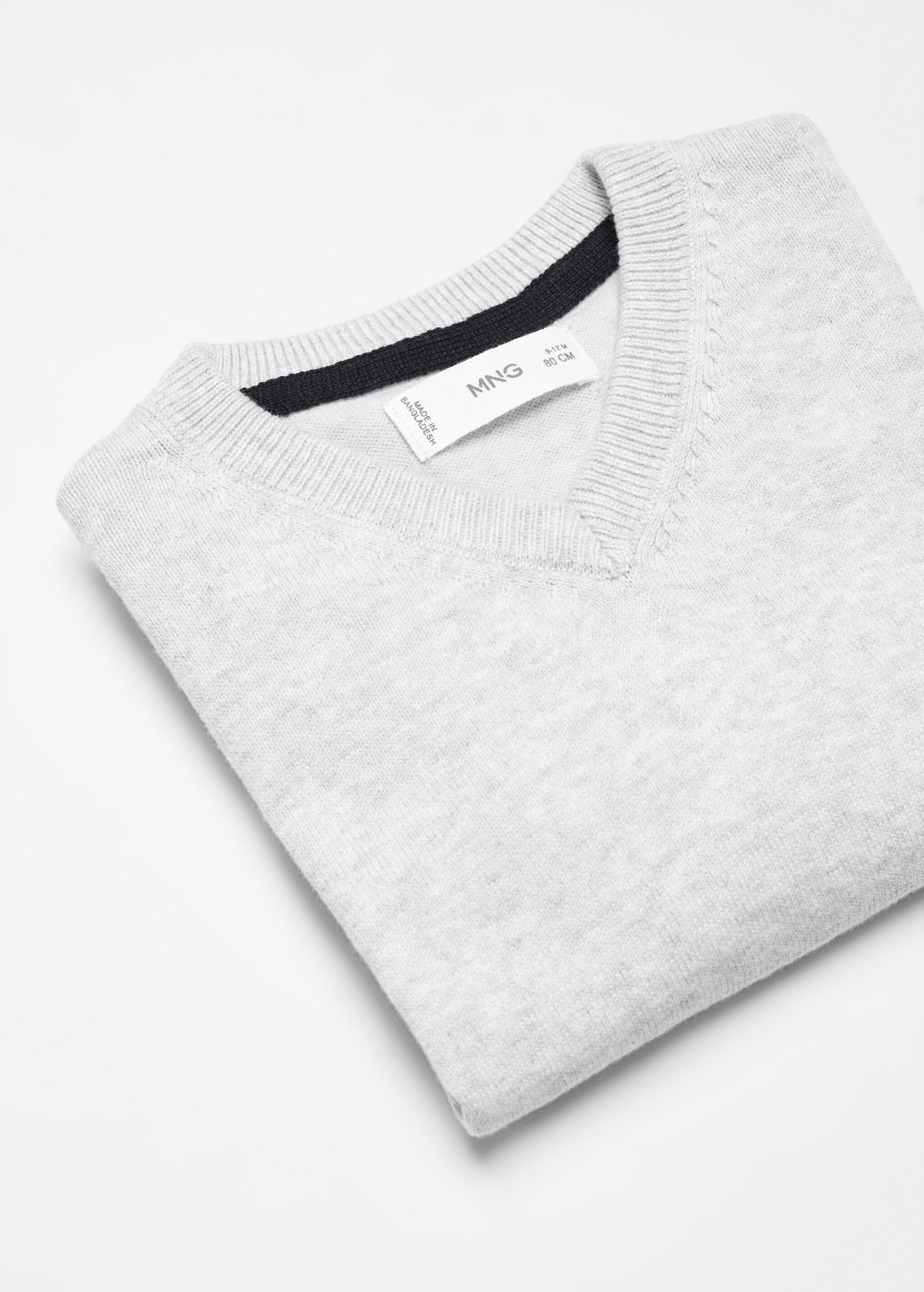 V-neck sweater - Details of the article 0