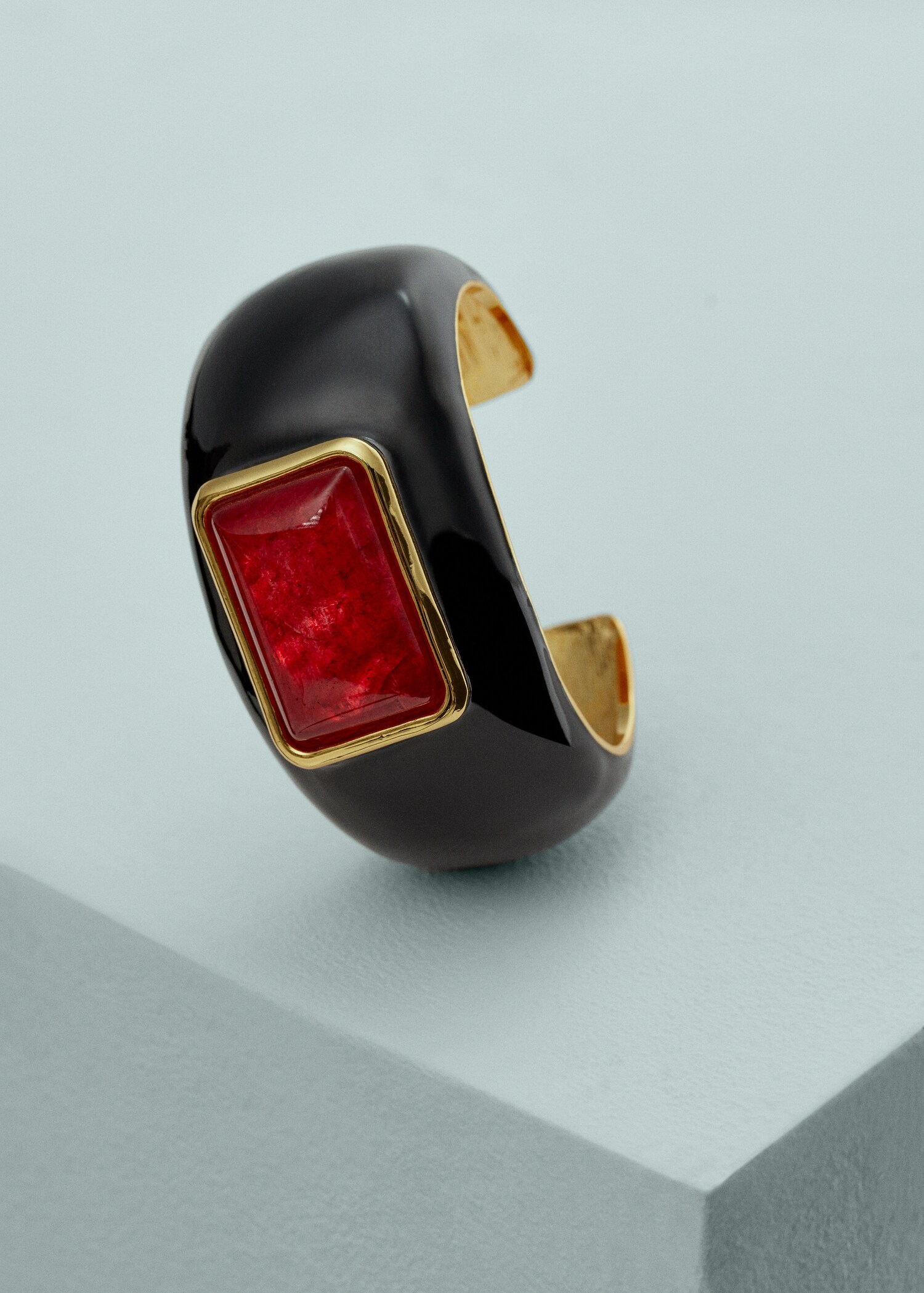 Maxibracelete com pormenor de quartzo - Pormenor do artigo 1