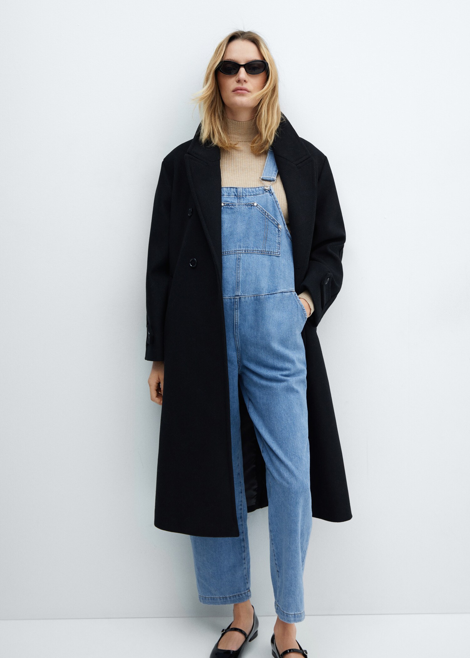 Maternity denim dungarees - Details of the article 2
