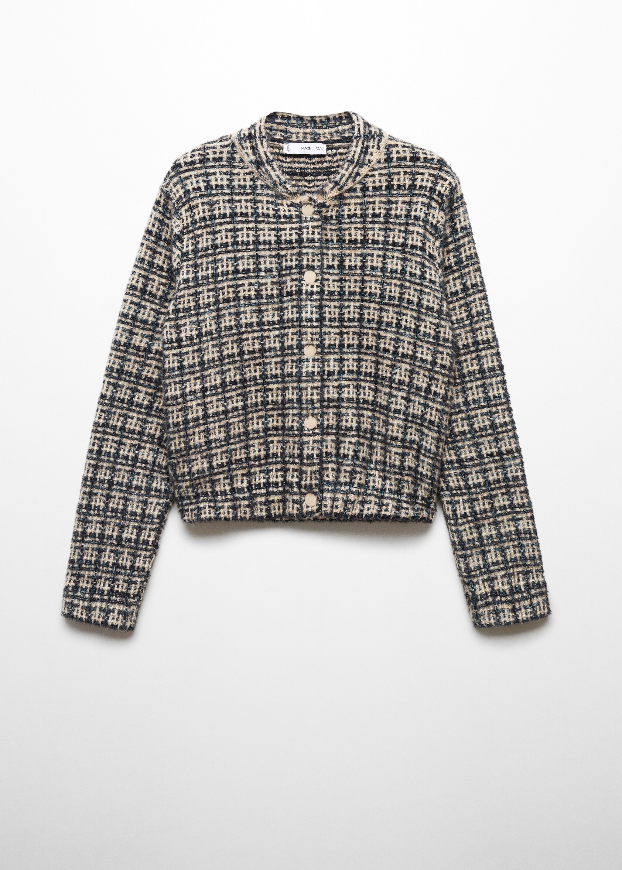 Tweed bomber jacket - Article without model