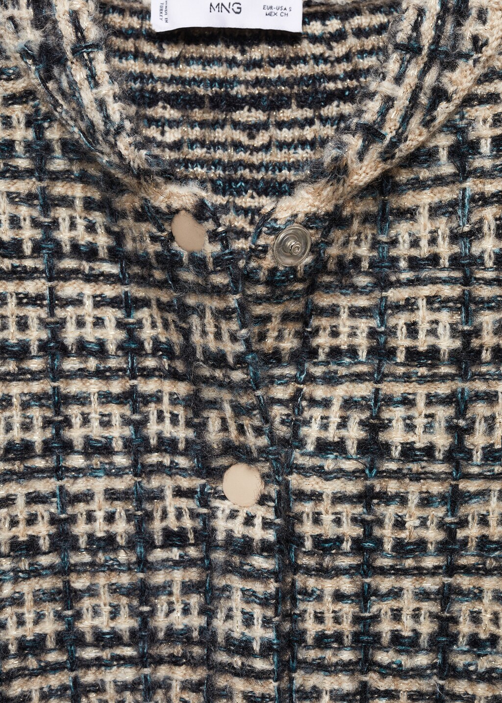 Tweed bomber jacket - Women | MANGO Japan