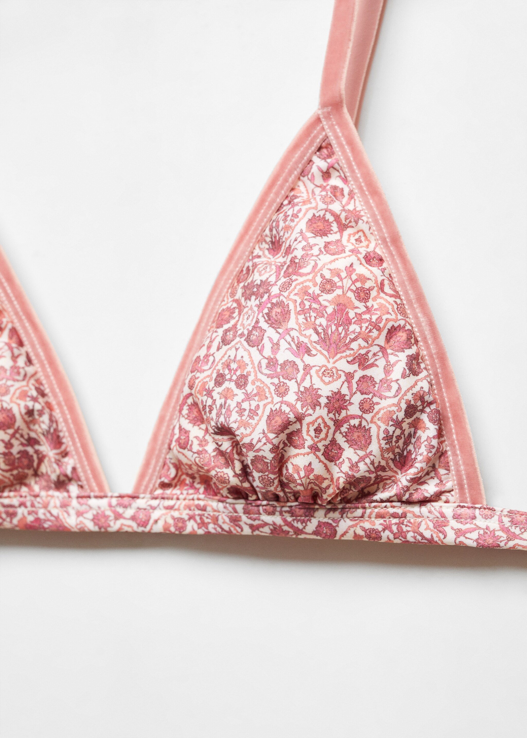 Printed triangle bra - Details of the article 8