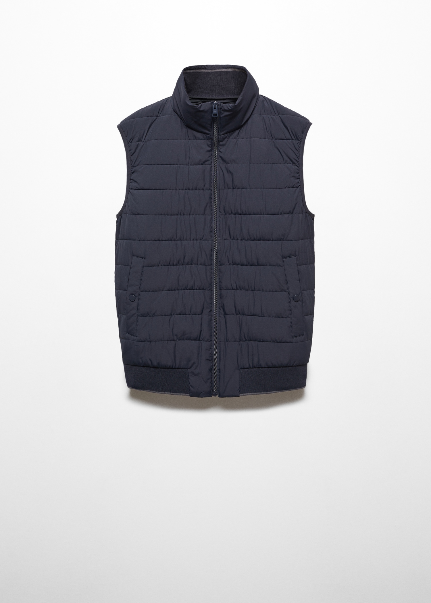 Ultra-light padded water-repellent vest - Article without model
