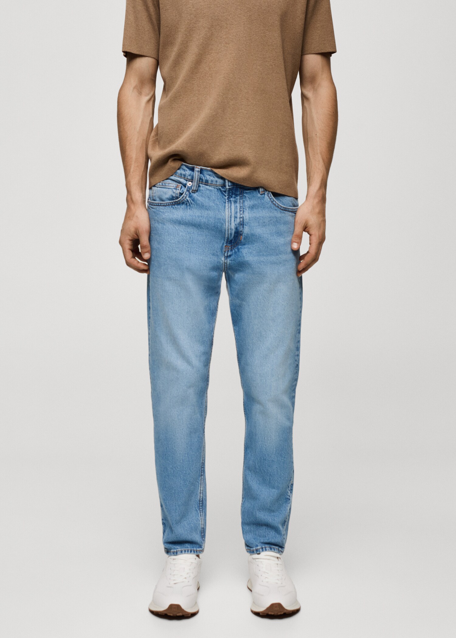 Ben tapered fit jeans - Medium plane