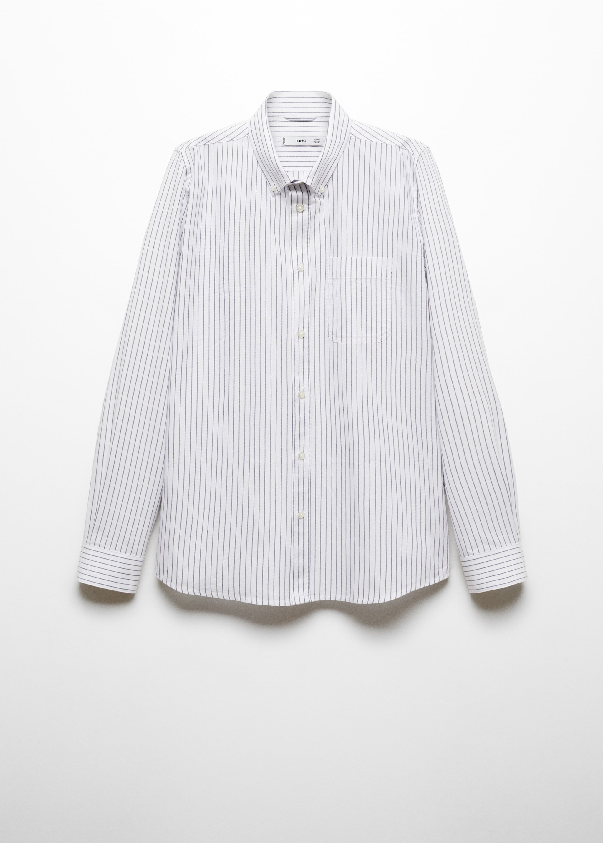 100% cotton kodak striped shirt - Article without model