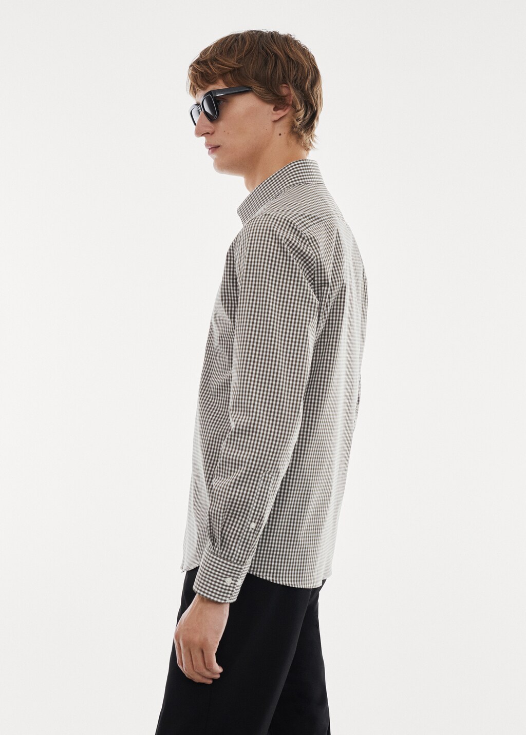 stretch knit shirt